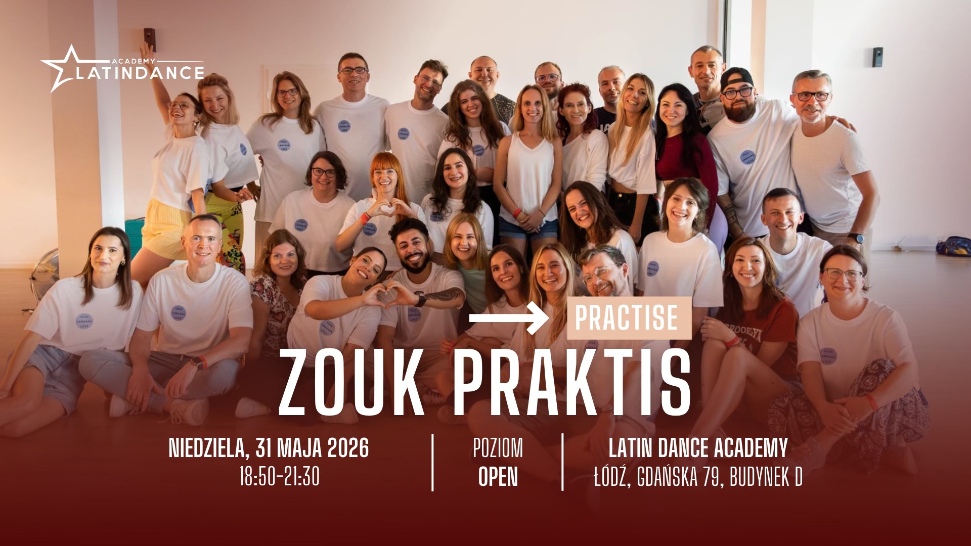 Zouk Practise flyer