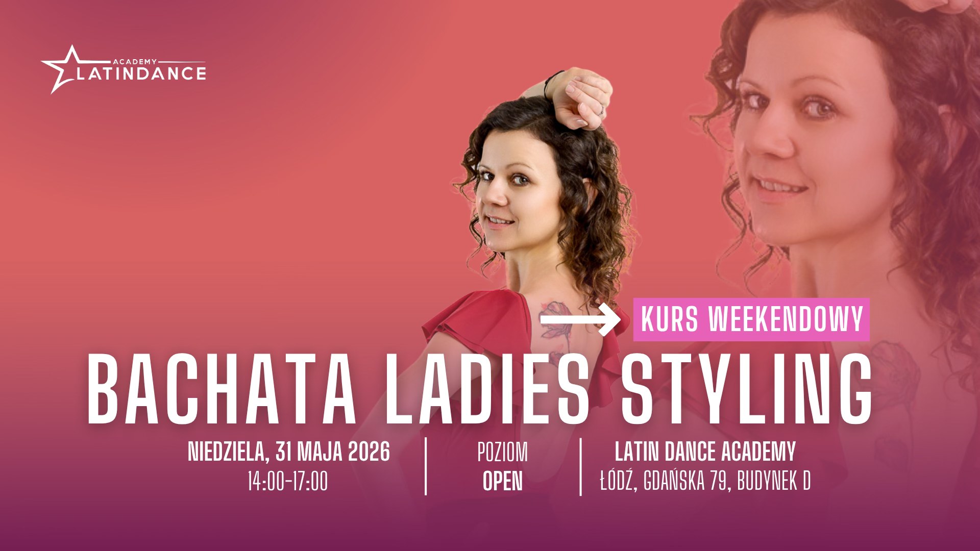 Bachata Ladies Styling Kurs Intensywny OPEN w LDA! flyer