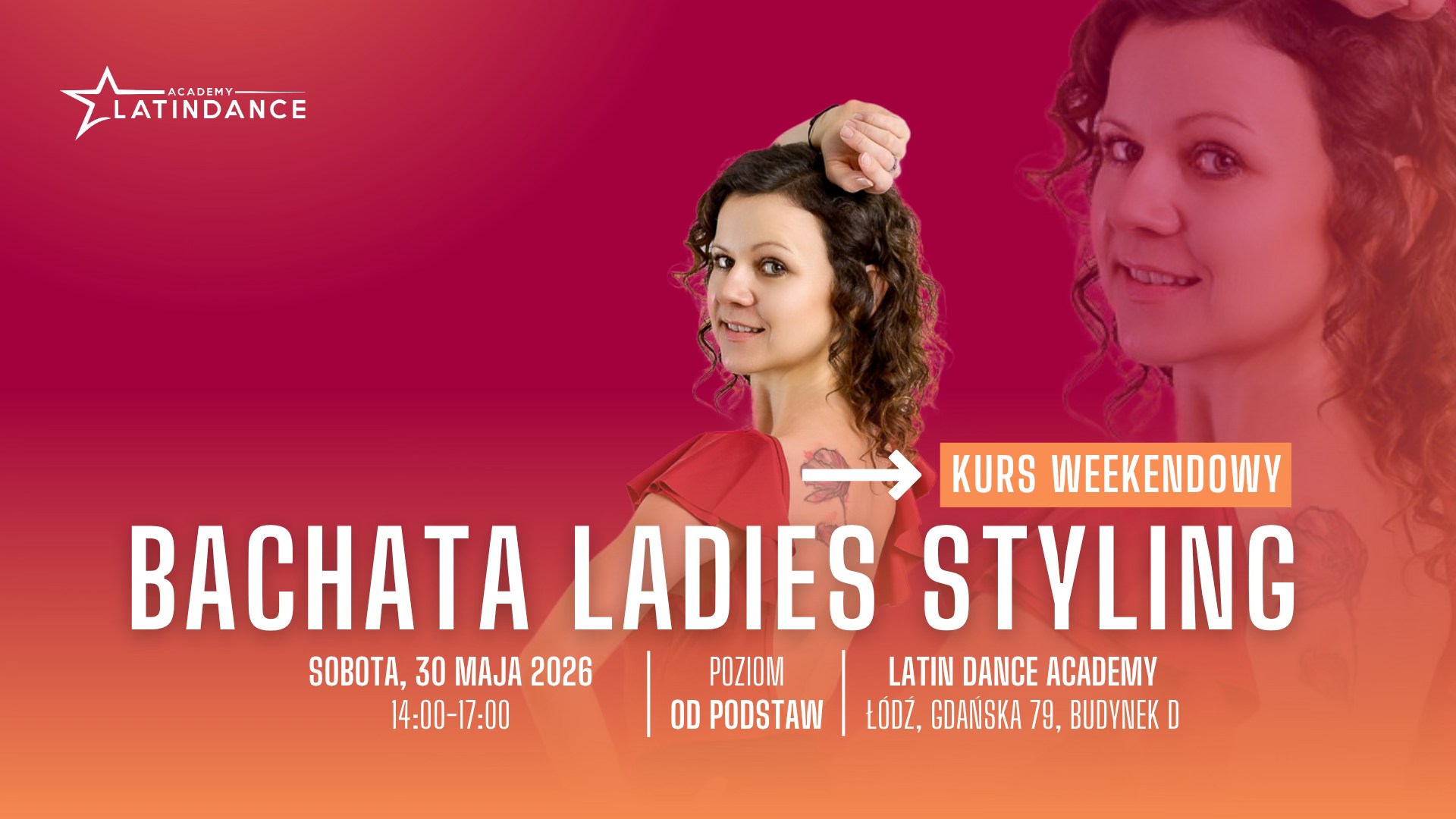 Bachata Ladies Styling Kurs Intensywny od podstaw w LDA! flyer