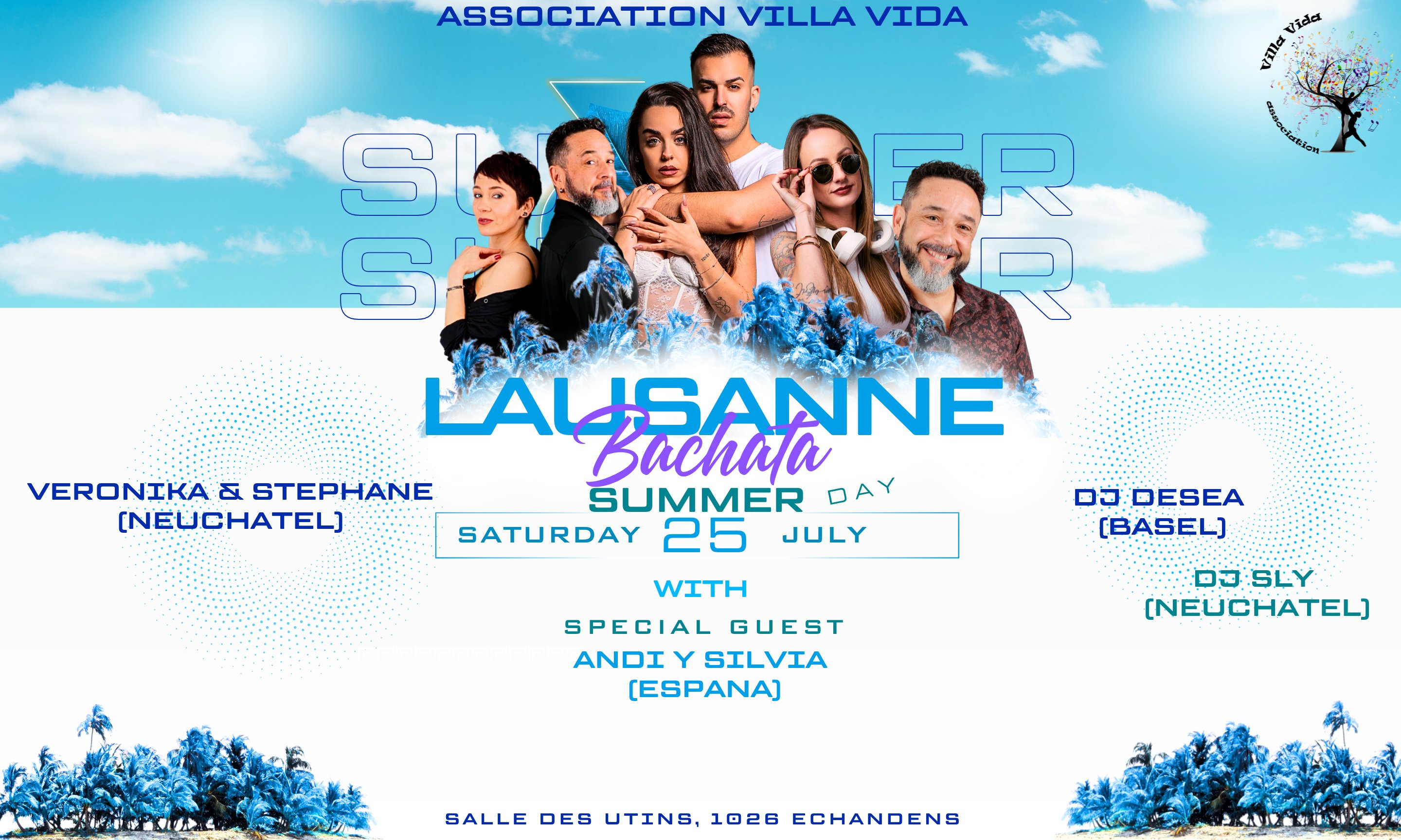 LAUSANNE BACHATA SUMMER 2026 flyer