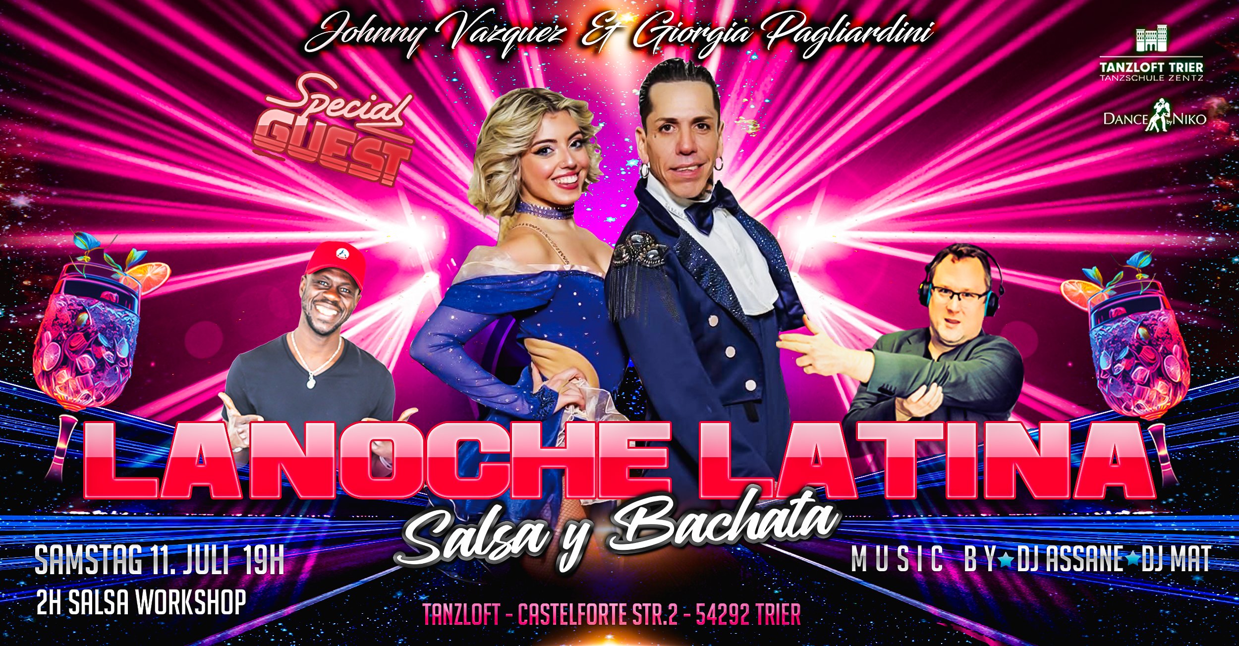 La Noche Latina flyer