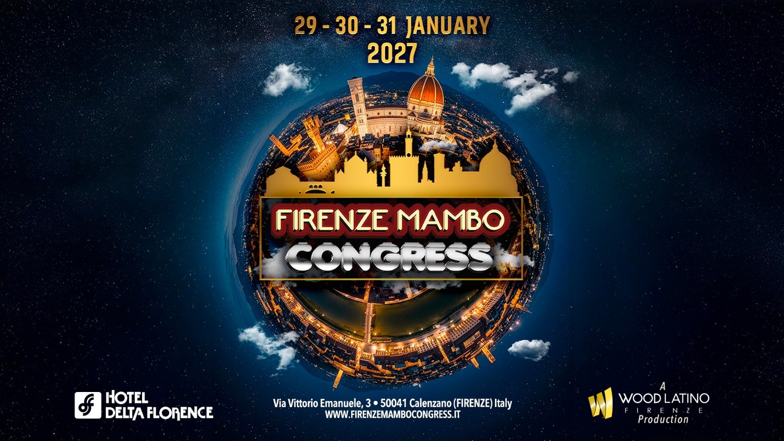 FIRENZE MAMBO CONGRESS 2027 flyer