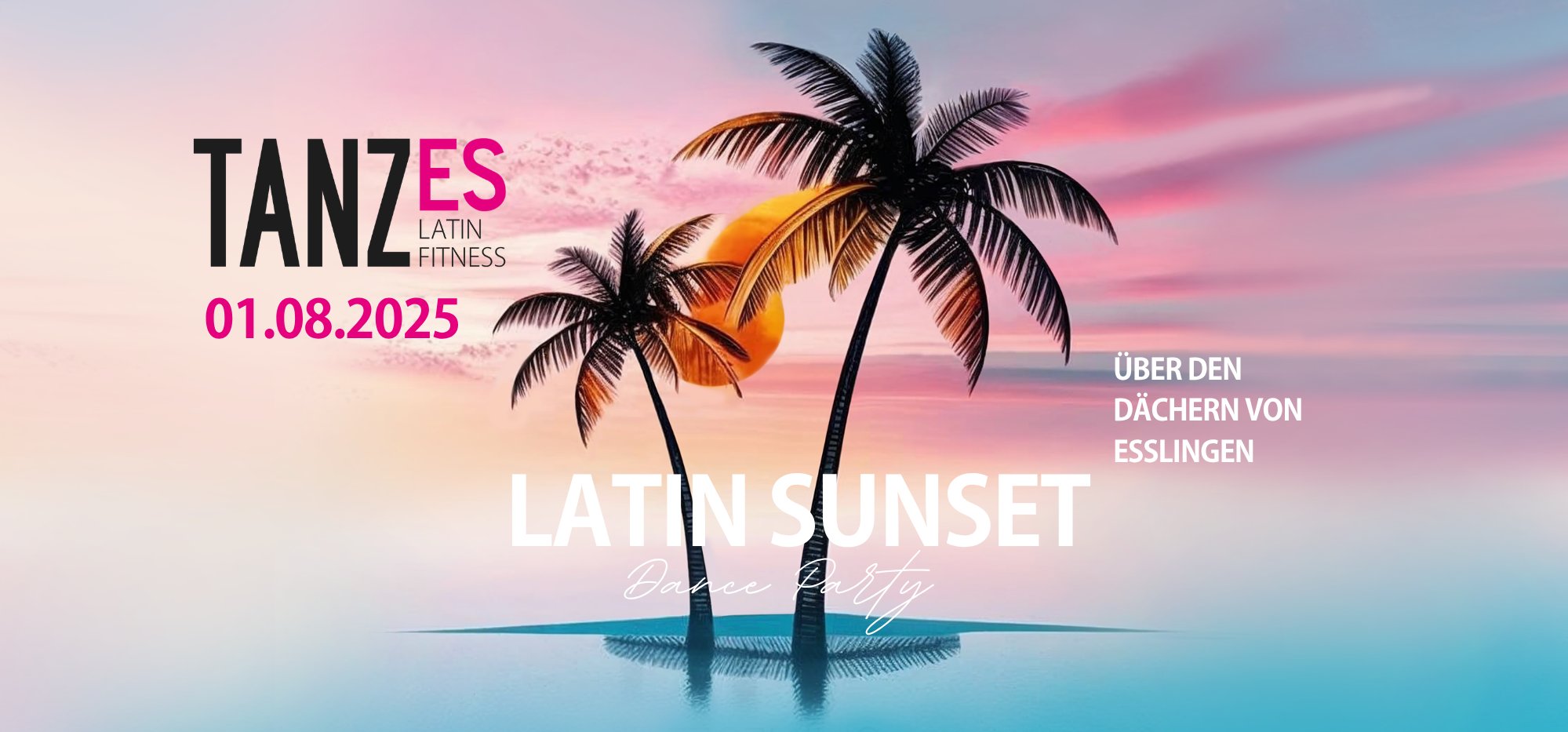 Latin Sunset Party flyer