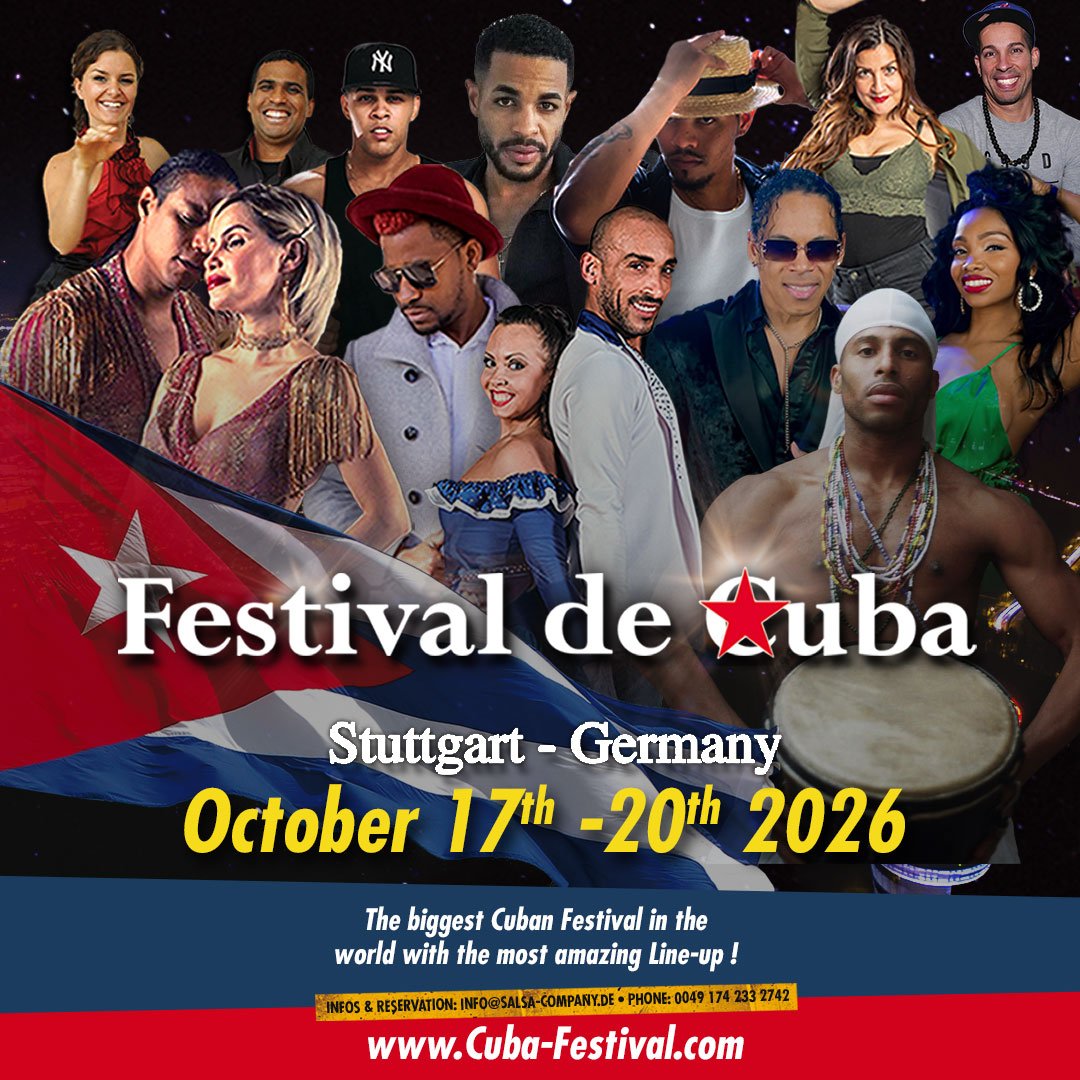 Festival de Cuba flyer