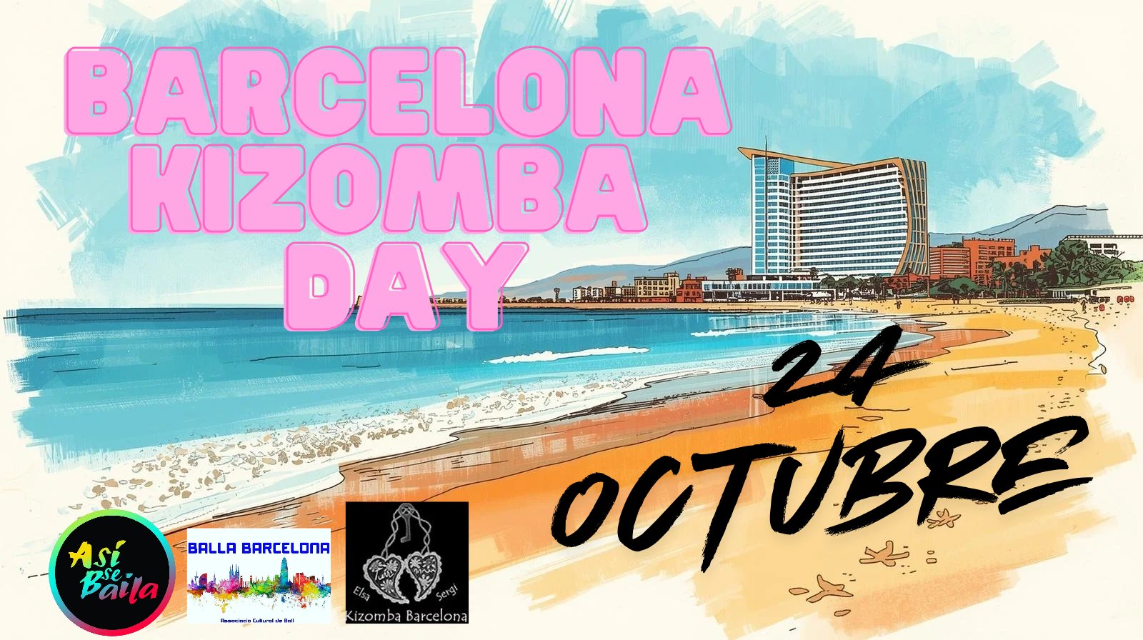 Barcelona Kizomba Day 2026 flyer