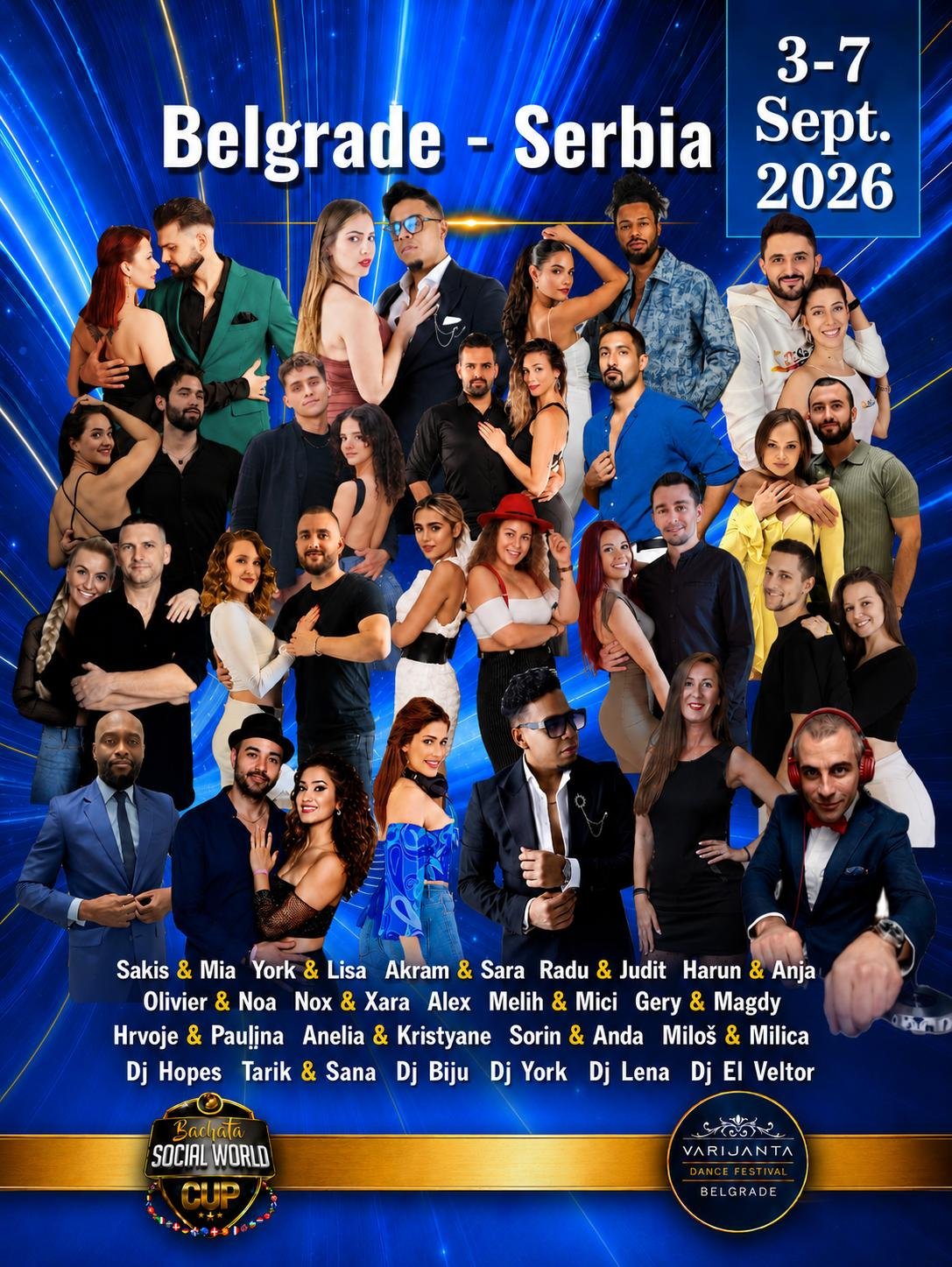 Varijanta Dance Festival Belgrade flyer