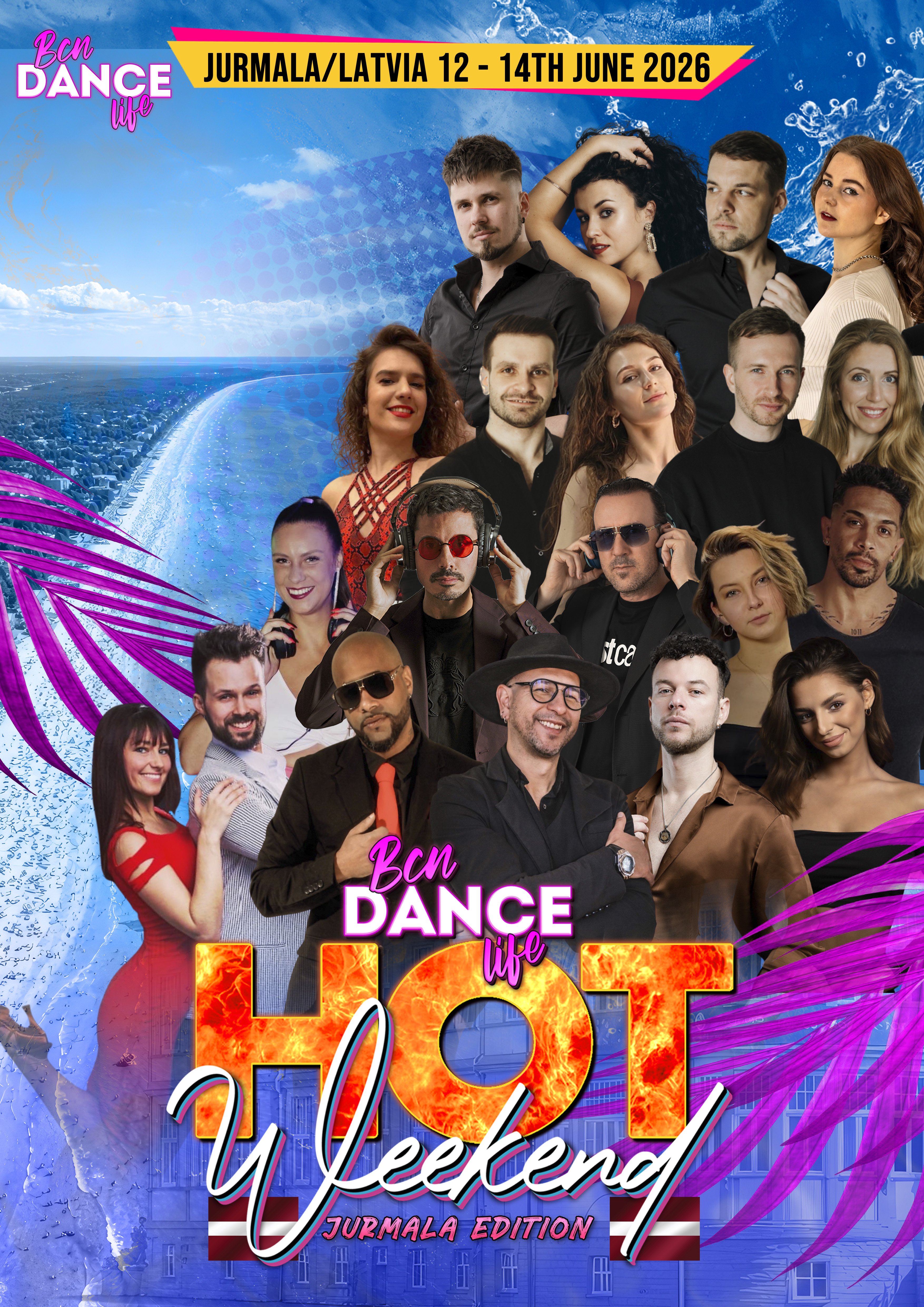 Hot Weekend Jurmala Edition flyer