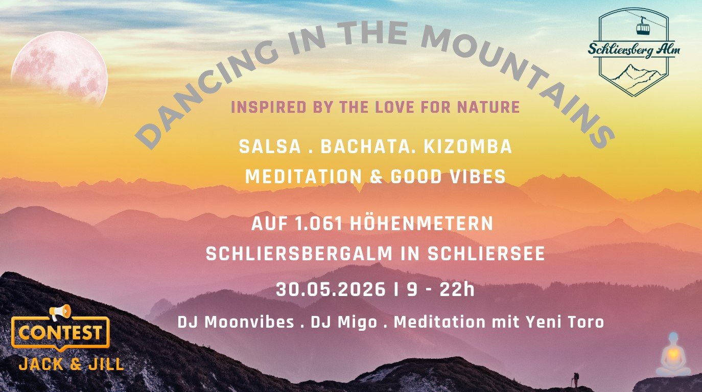 Dancing in the mountains flyer