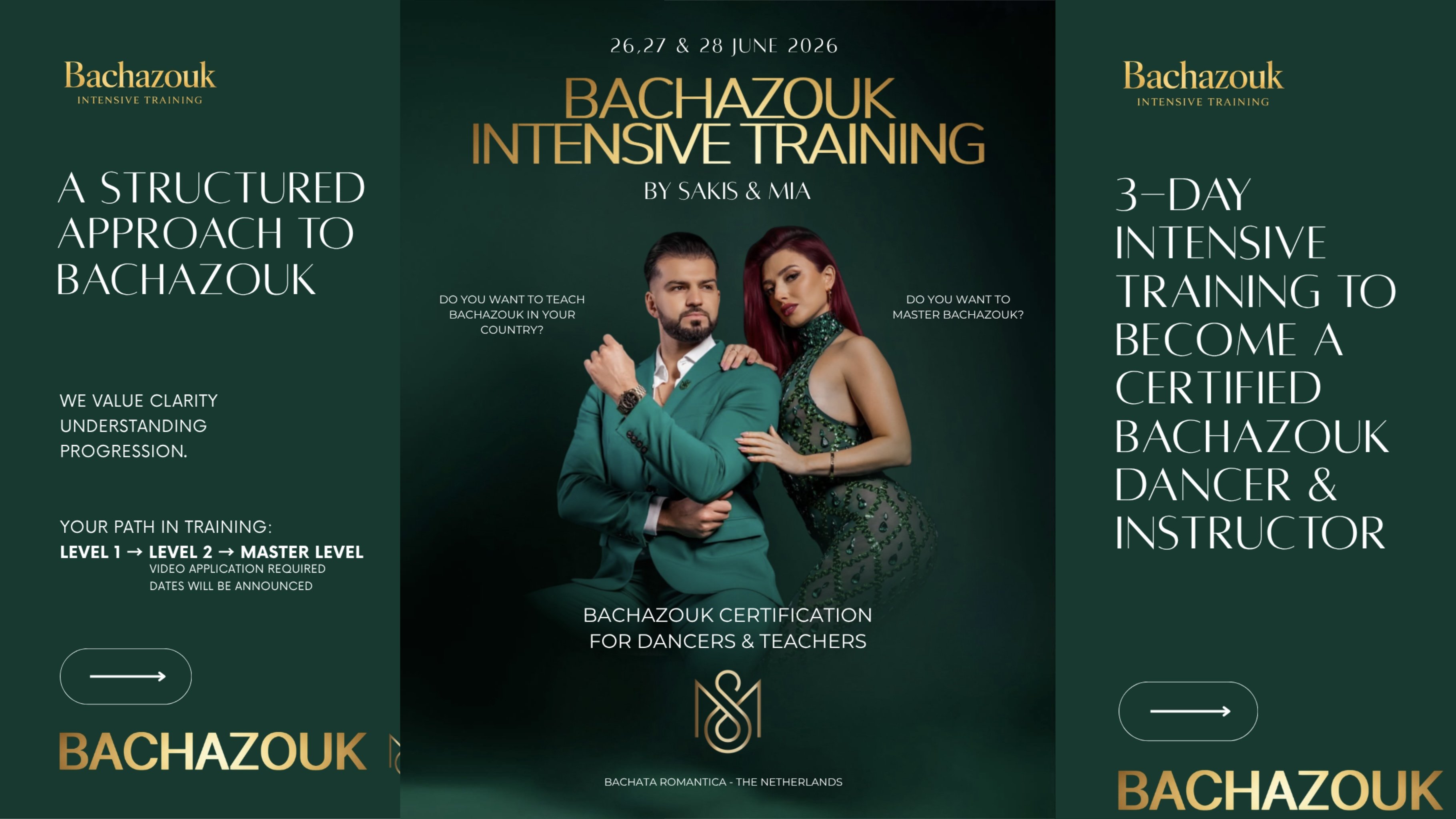 BACHAZOUK INTENSIVE TRAINING + CERTIFICATION LEVEL 1 flyer