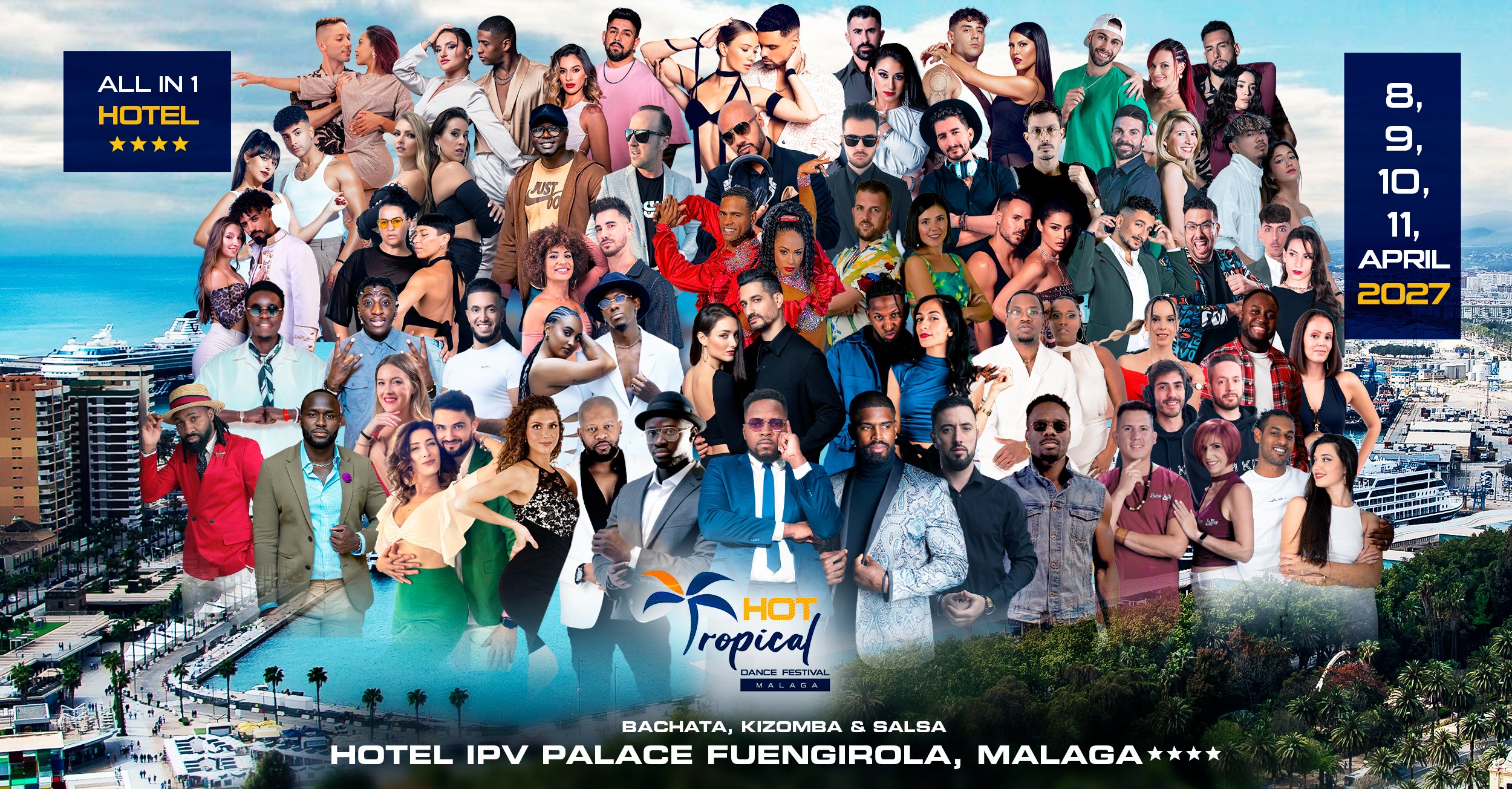 Hot Tropical Dance Festival 2027 flyer