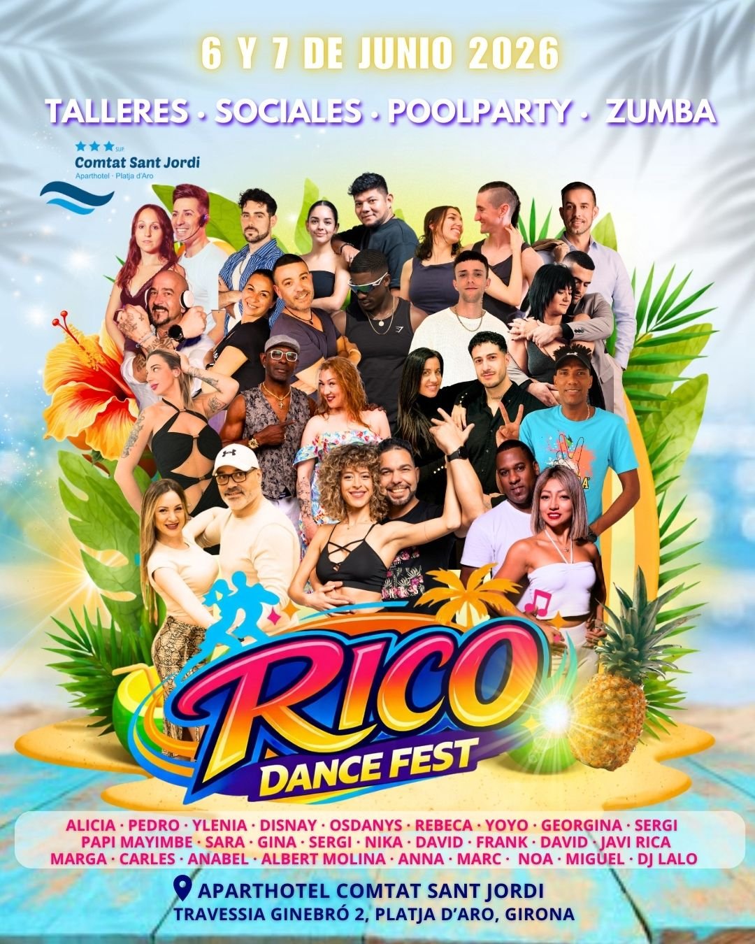 RICO DANCE FEST 2026 flyer