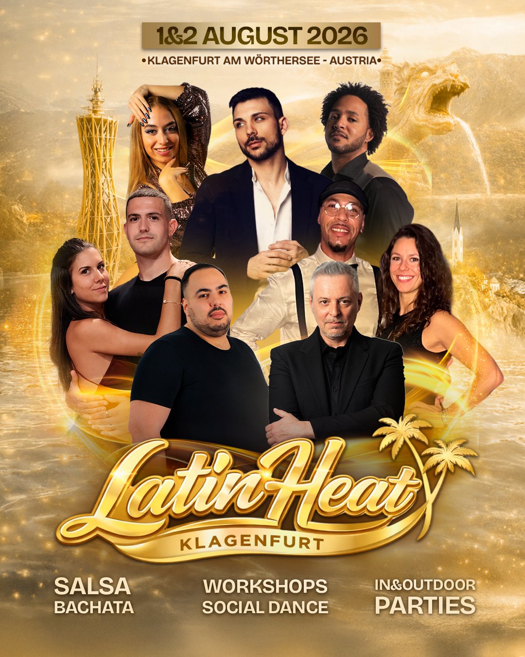 Latin Heat Klagenfurt flyer