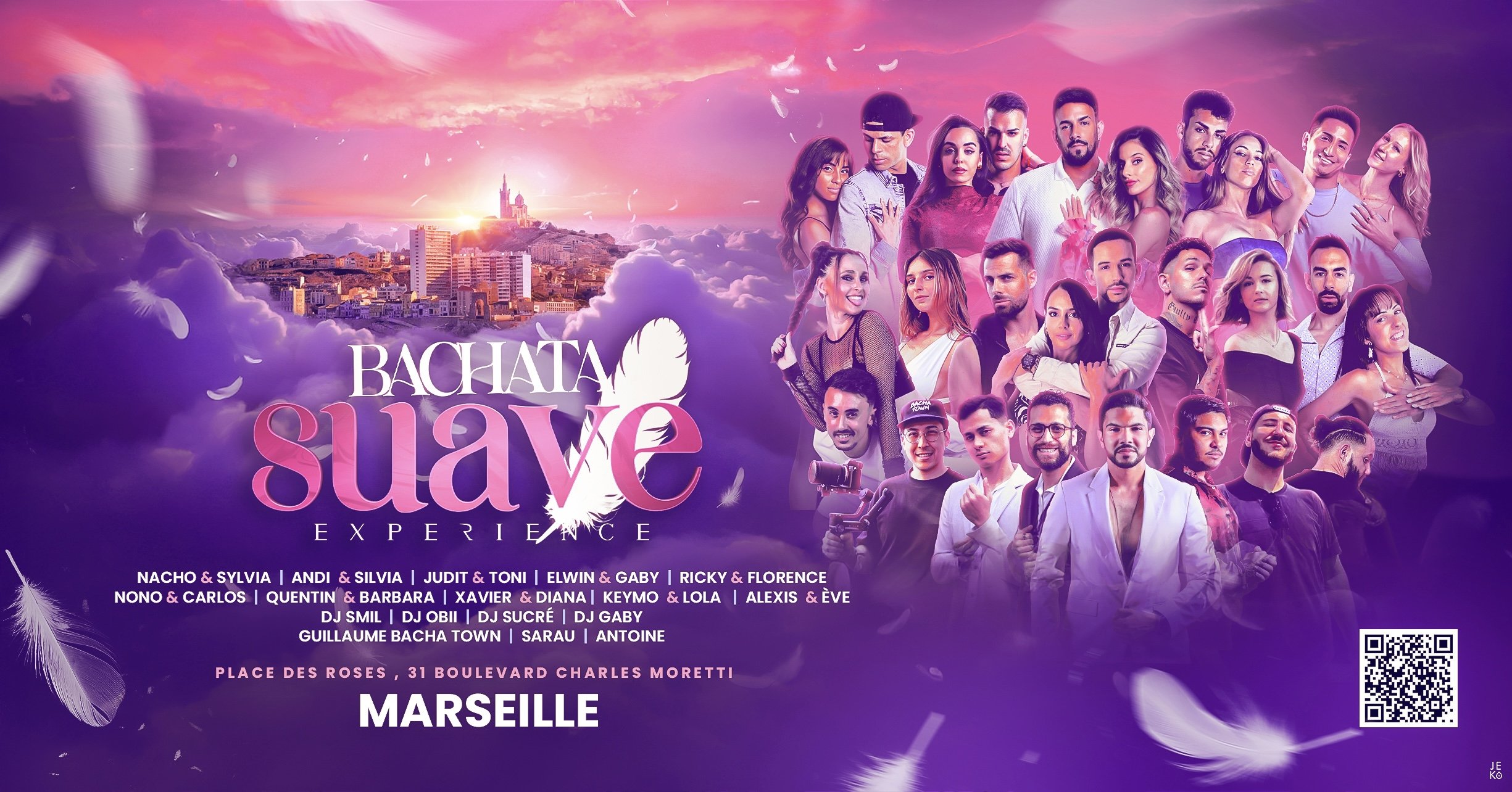 Bachata suave expérience flyer