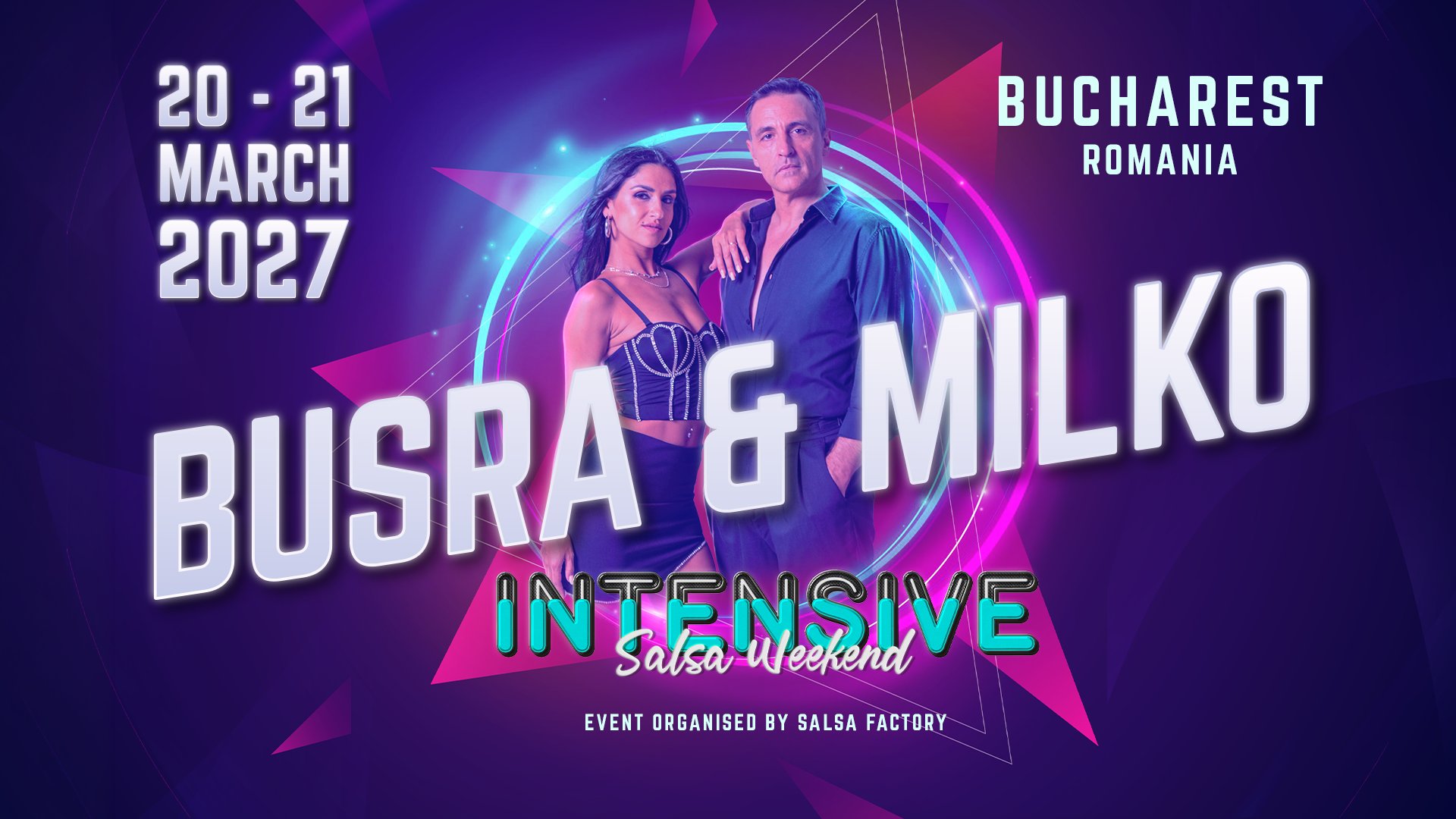 Intensive Salsa Weekend 2027 flyer