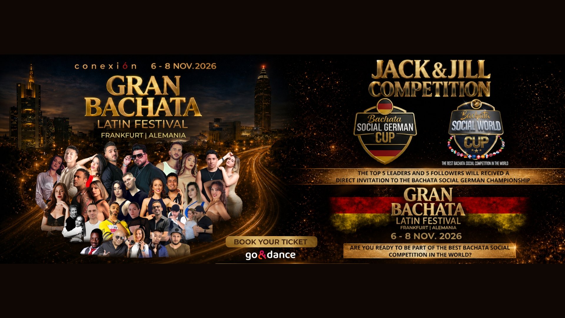 GRAN BACHATA LATIN FESTIVAL flyer