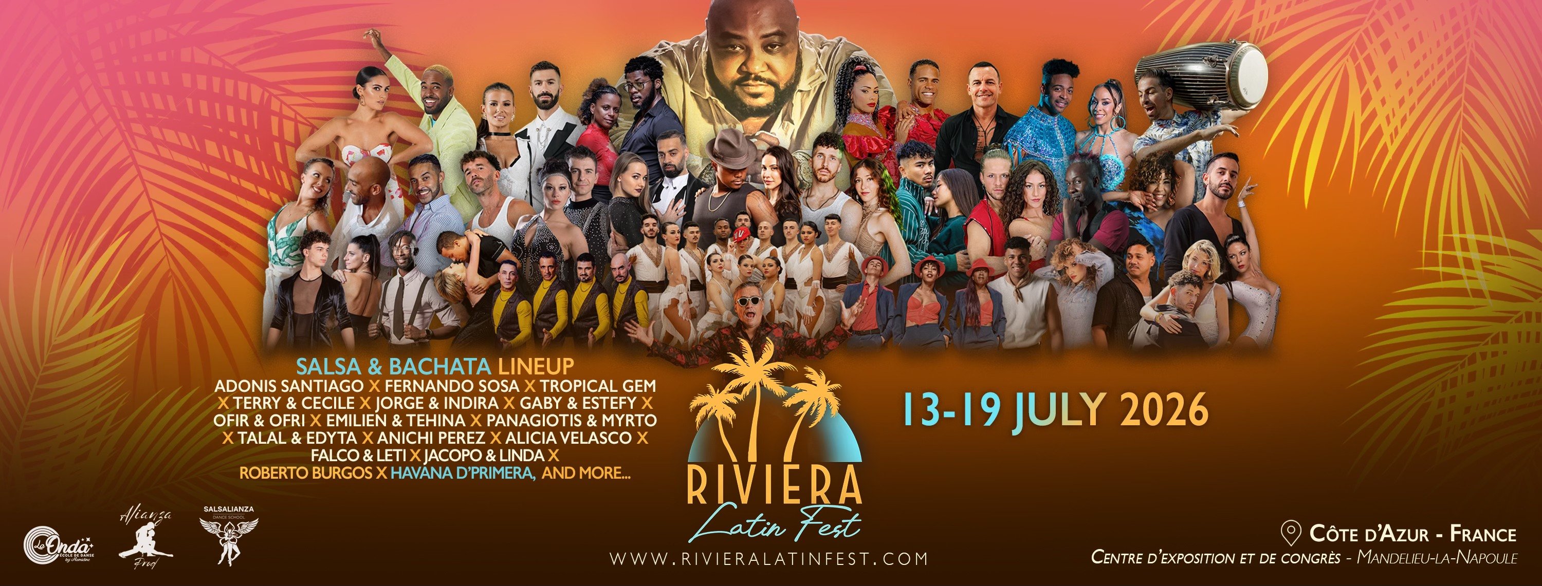RIVIERA LATIN FEST flyer