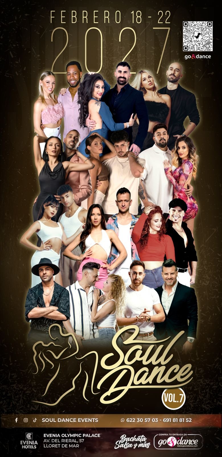 SoulDance Bachata & Salsa Festival Vol.7 - Febrero 2027 flyer