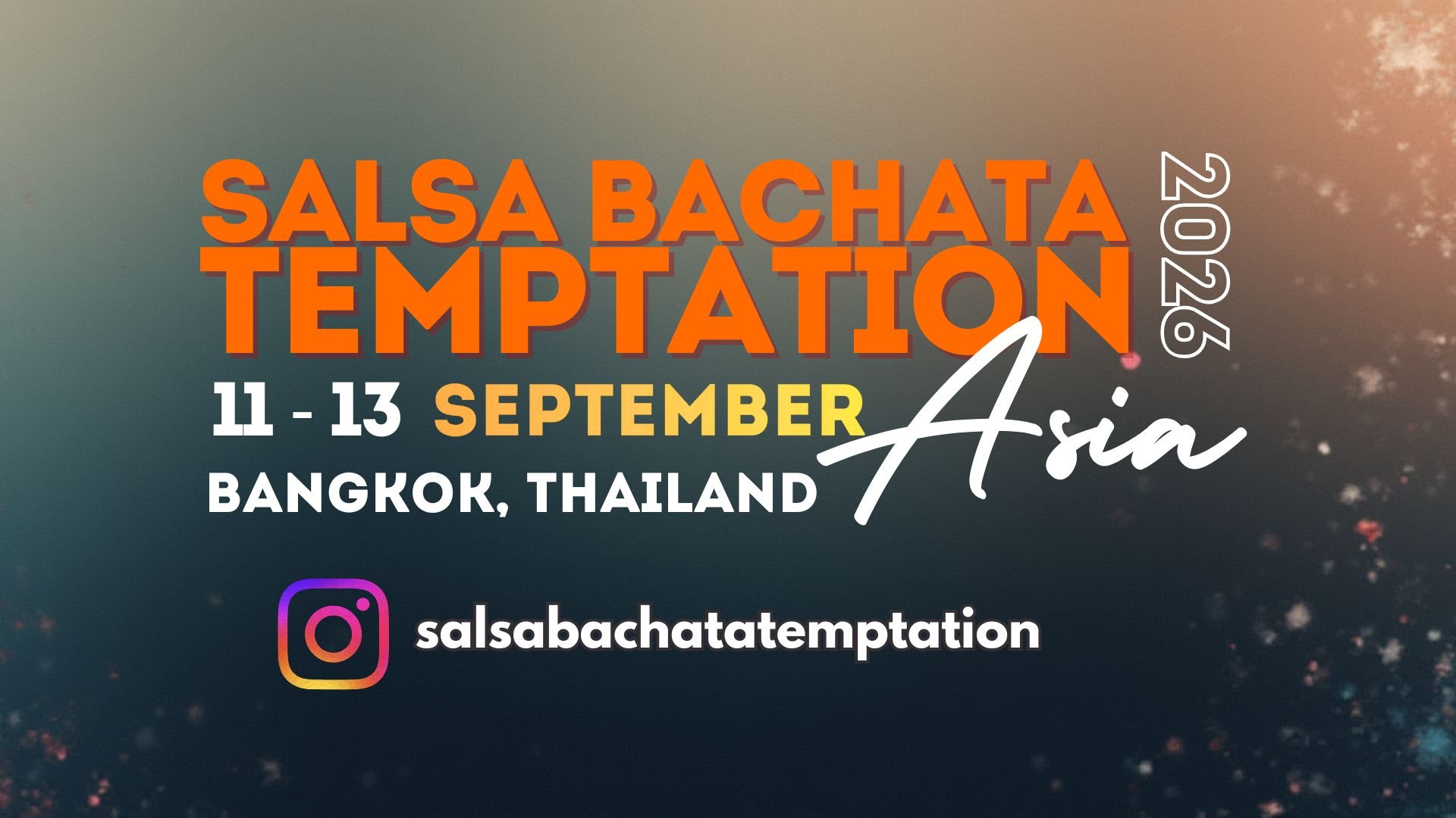 SALSA BACHATA TEMPTATION ASIA 2026 (SBTA) flyer