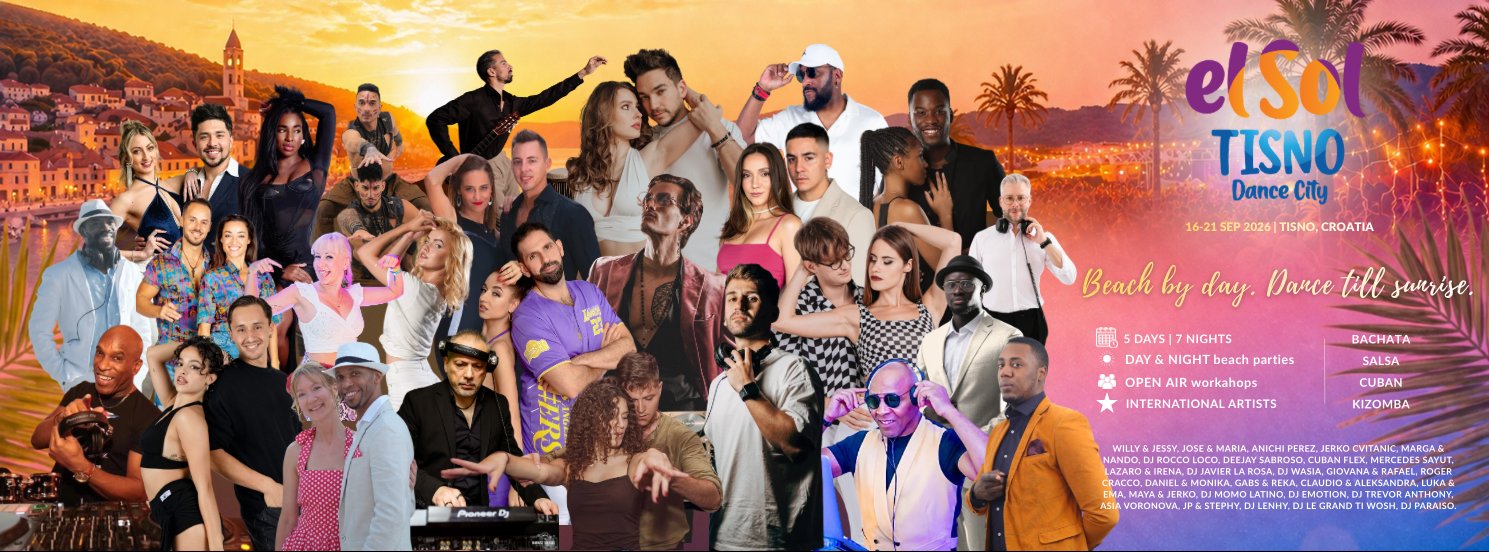 El Sol TISNO DANCE CITY 2026 flyer