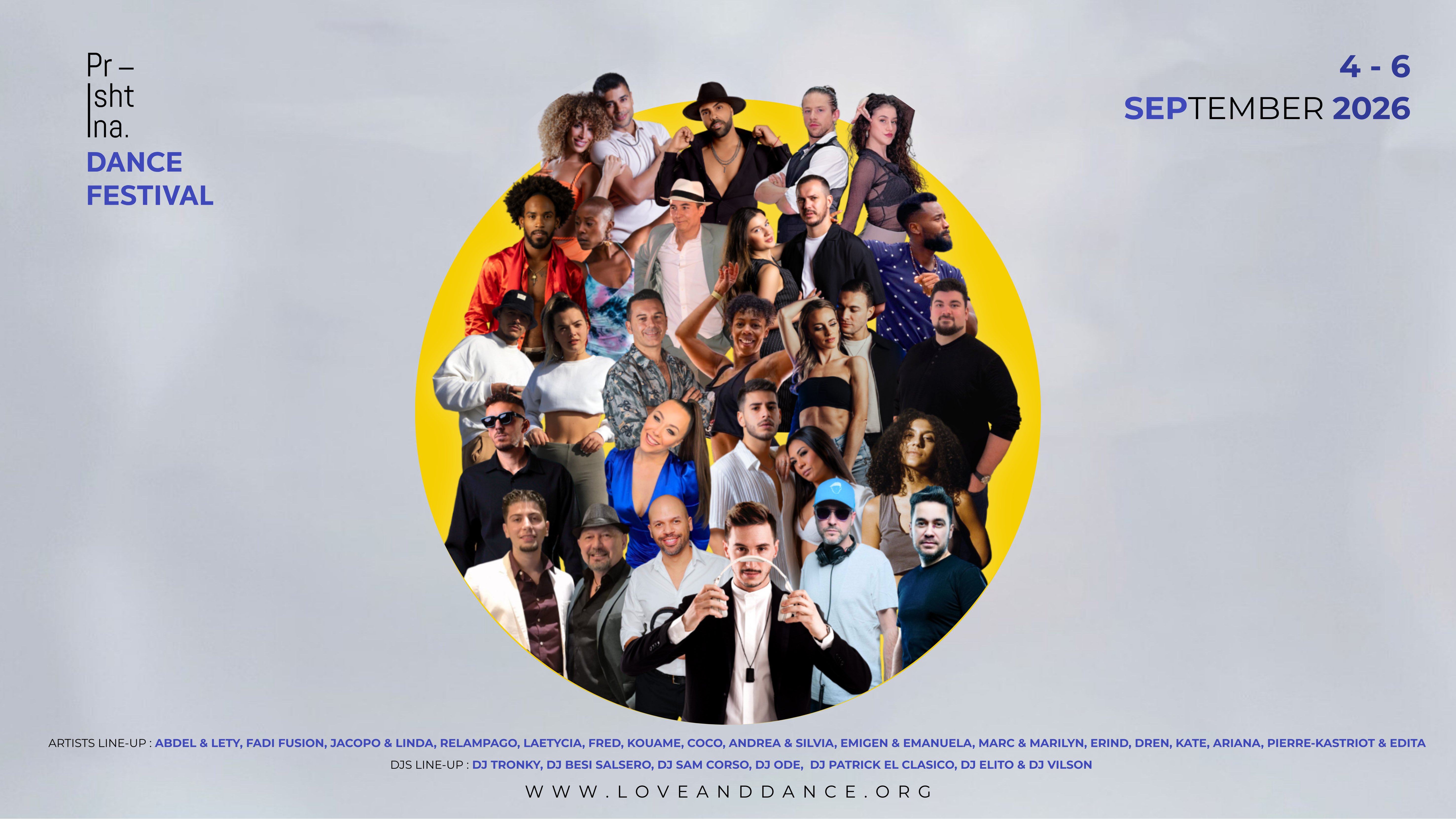 Prishtina Dance Festival 2026 flyer