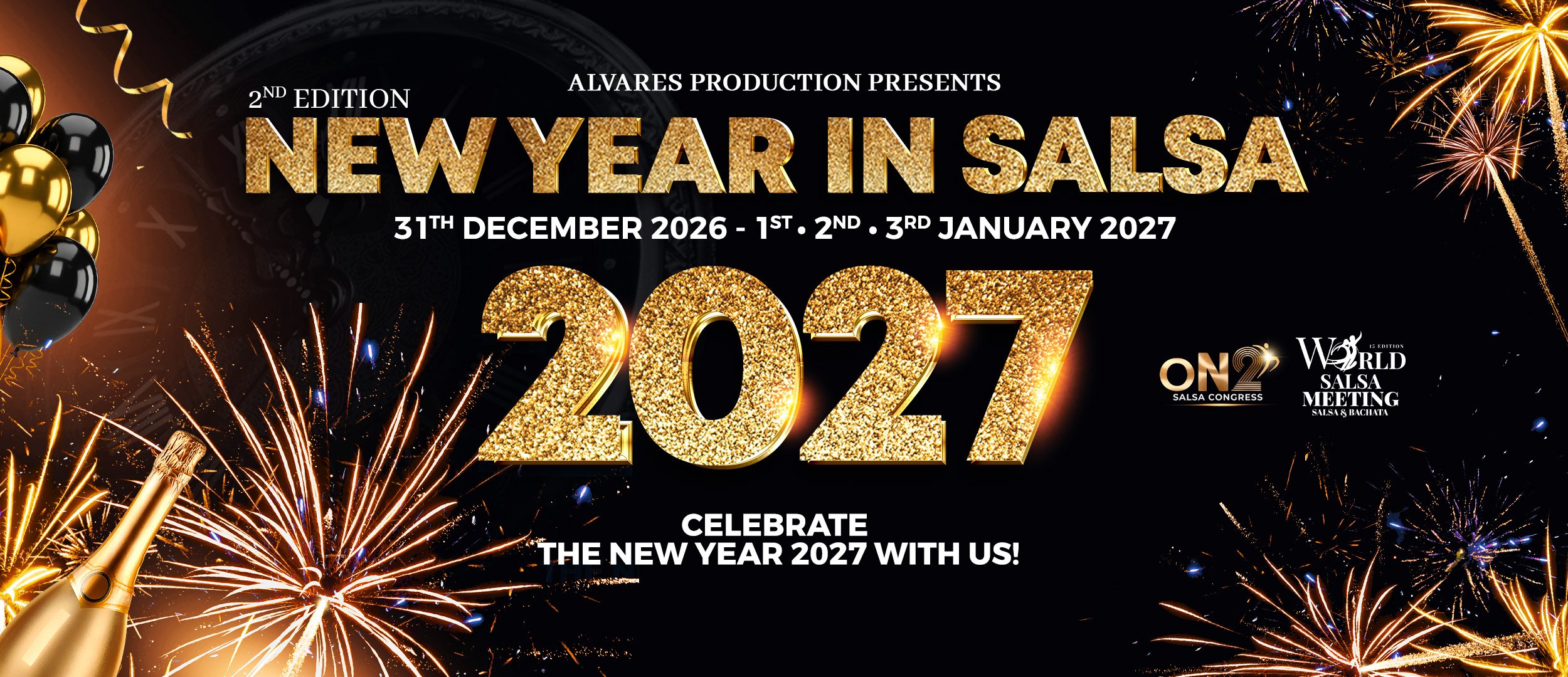 NEW YEAR IN SALSA flyer