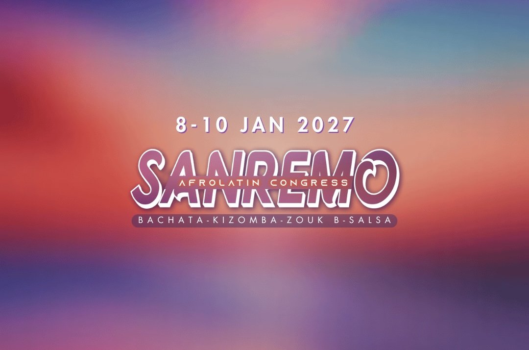 SANREMO AFROLATIN CONGRESS 2027 flyer