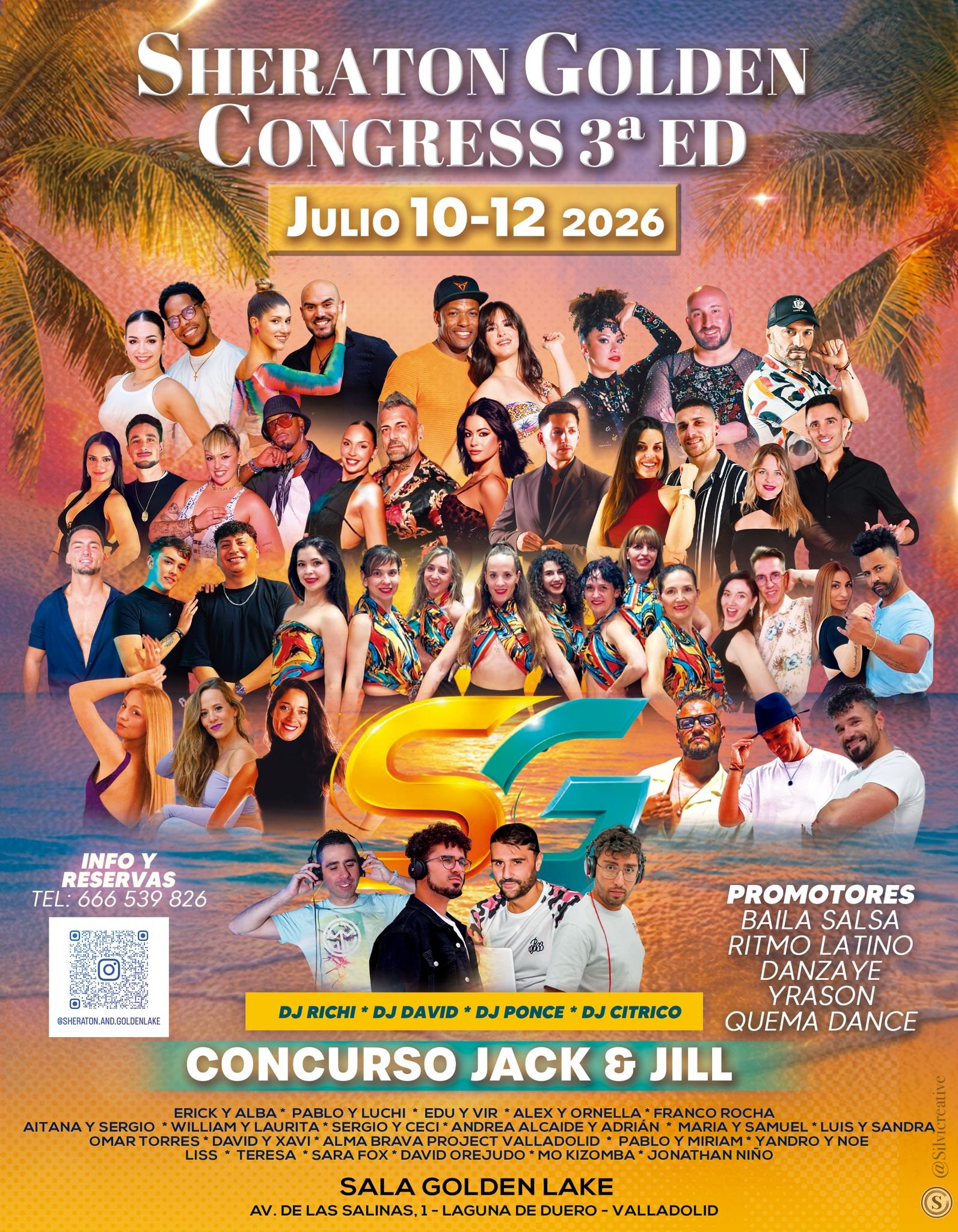 Sheraton & Golden lake Congress 2026 flyer