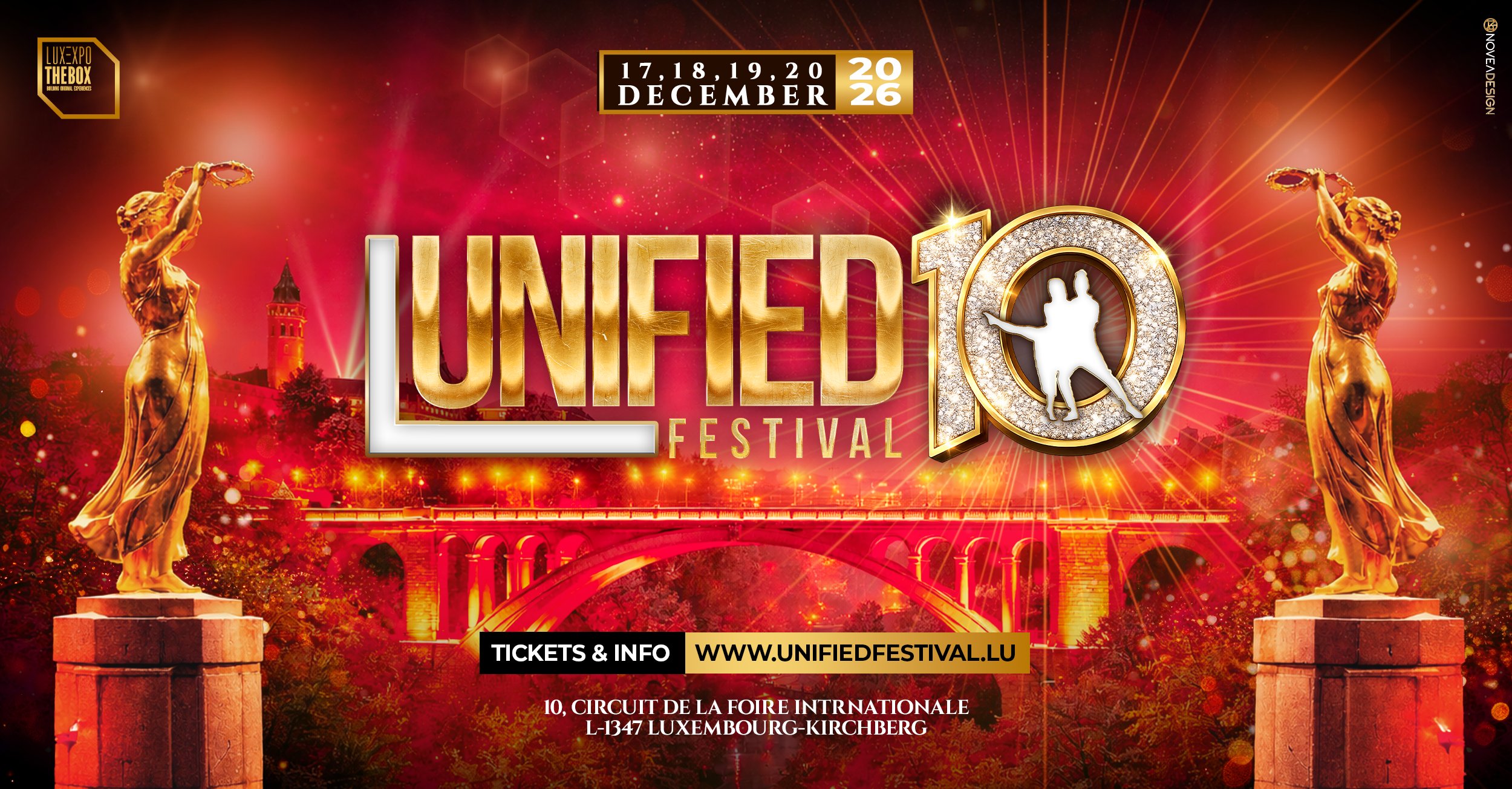 Luxembourg Unified Dance Festival 2026 flyer