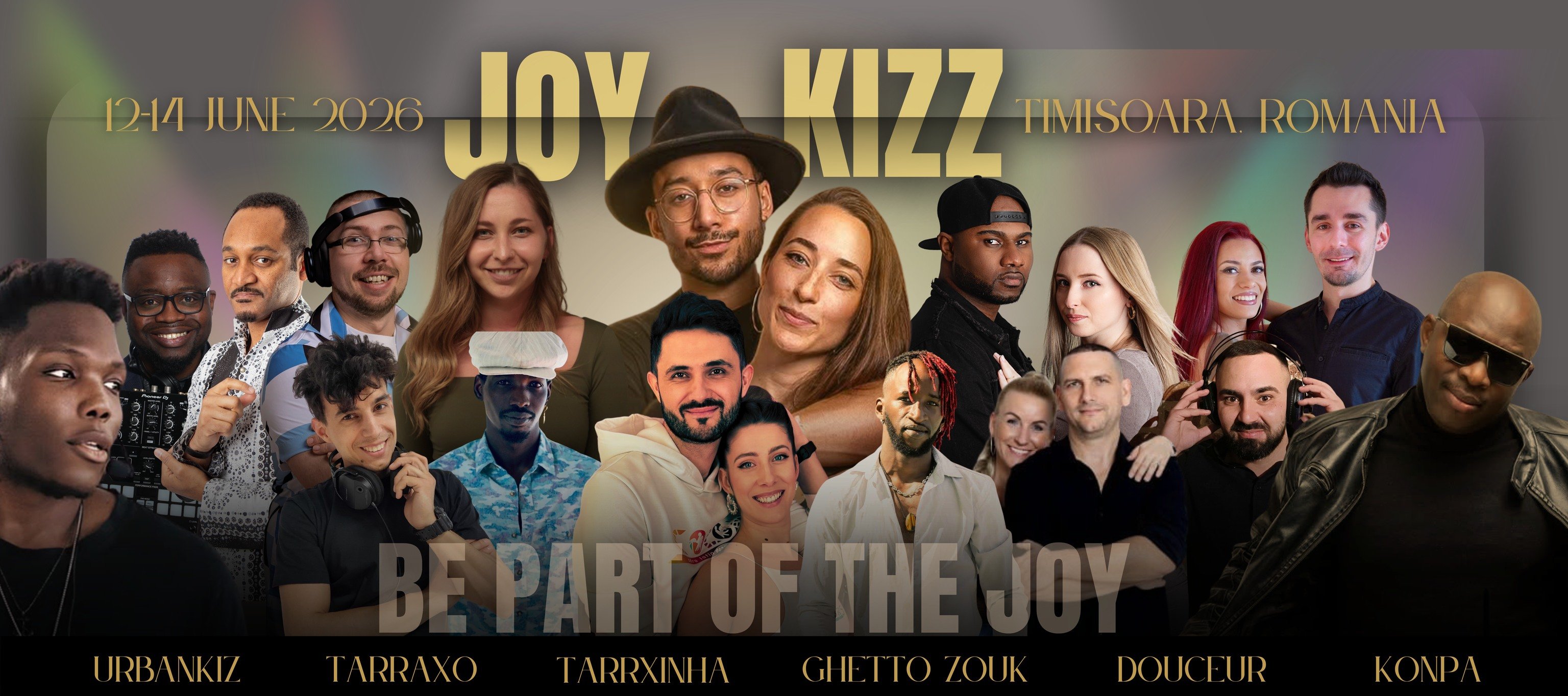 JOY KIZZ 2nd edition – Unstoppable session flyer