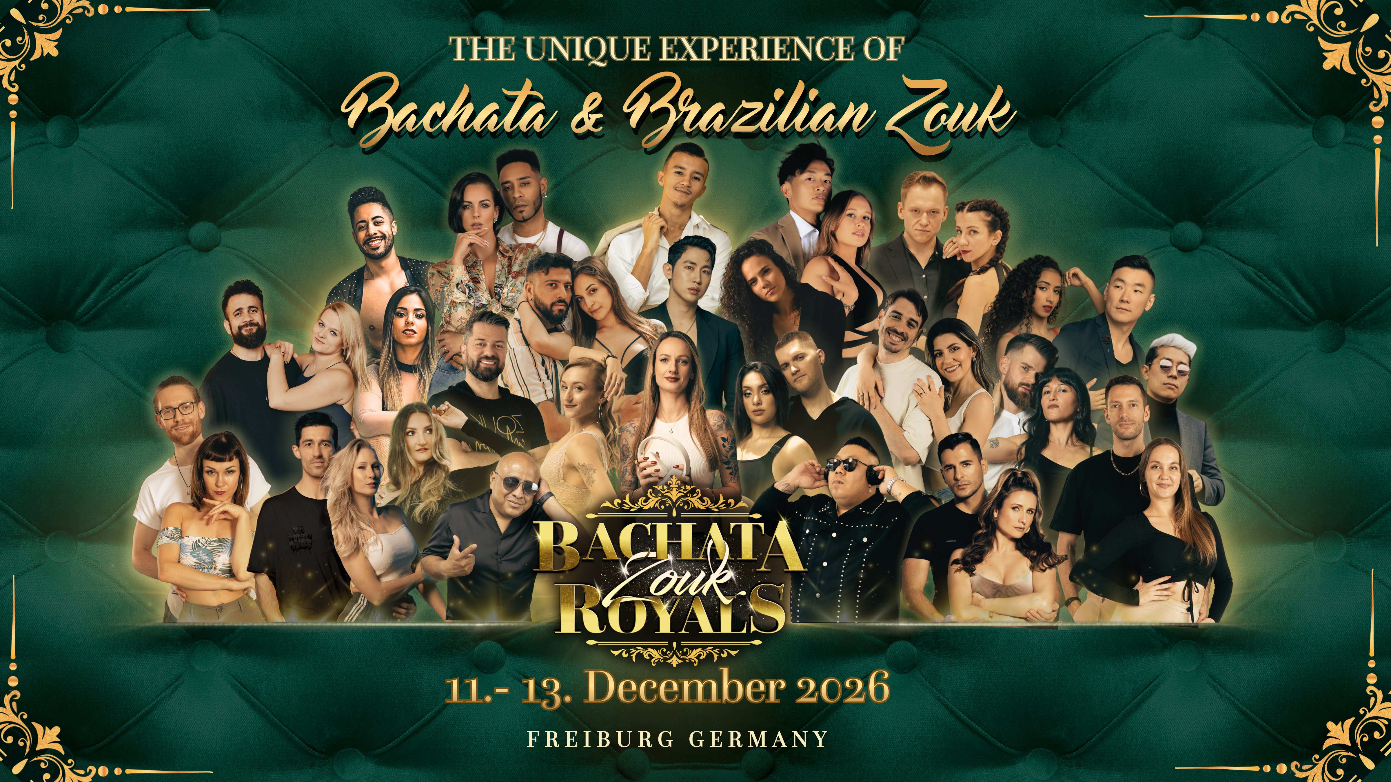 Bachata Zouk Royals flyer