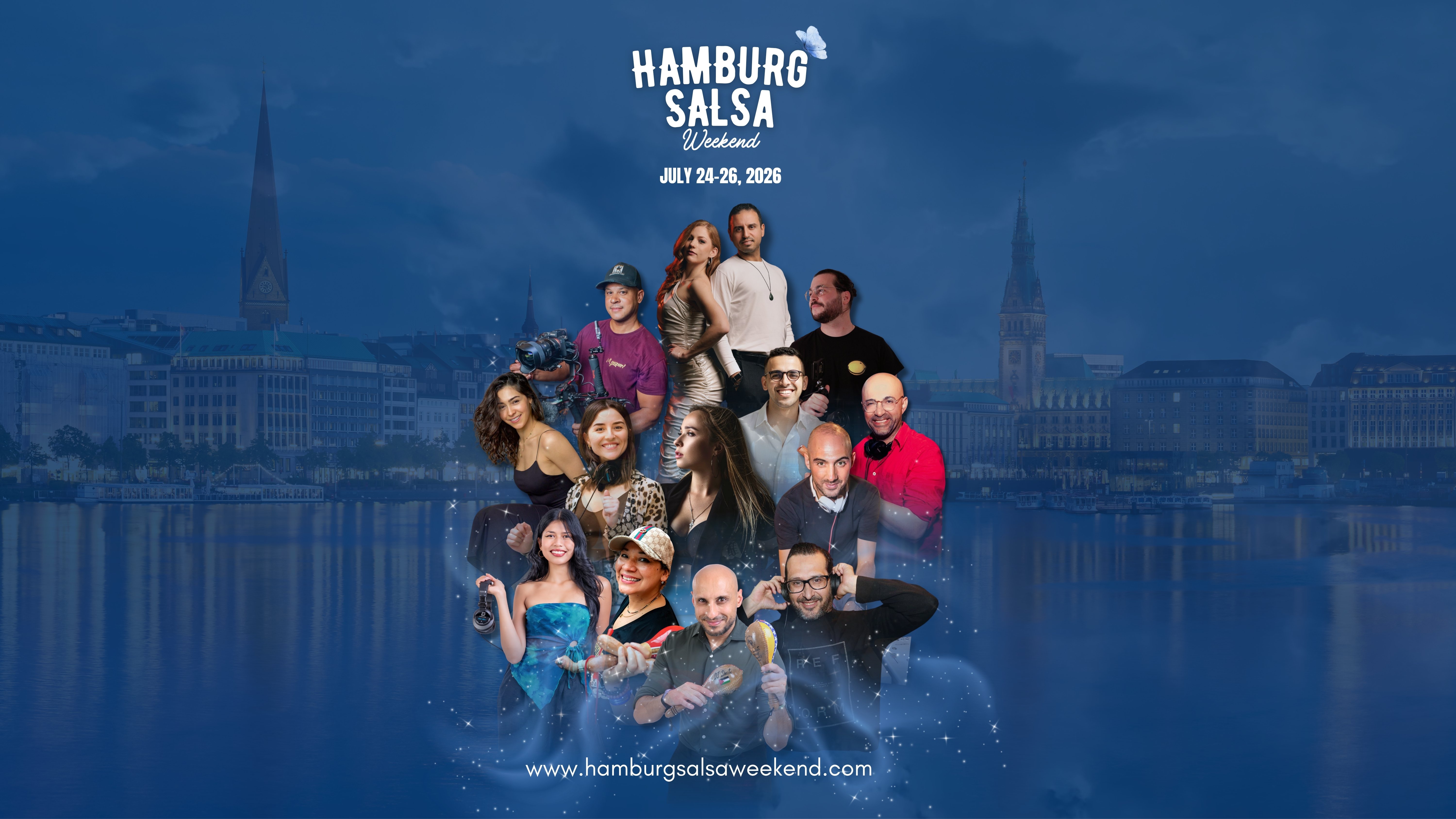 Hamburg Salsa Weekend 2026 flyer