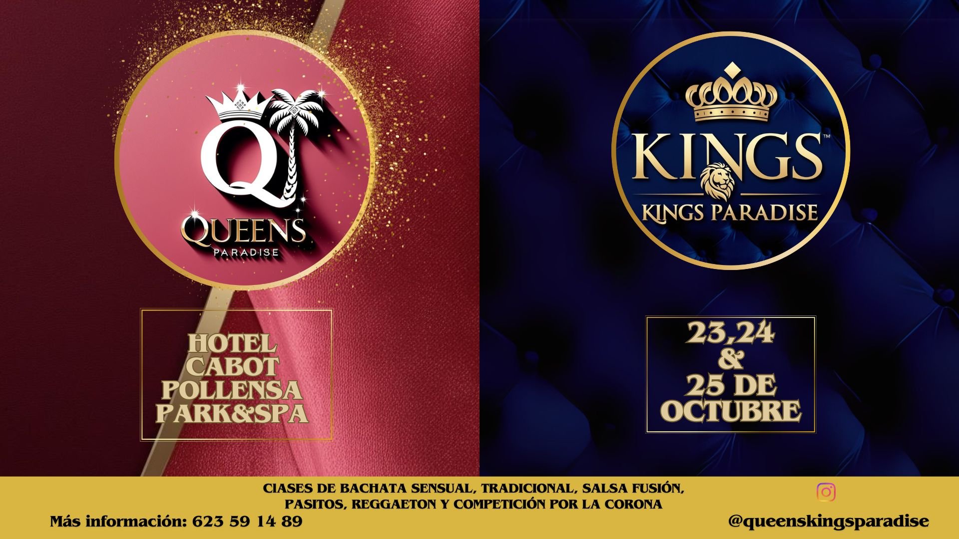 Queens & Kings Paradise 2026 flyer