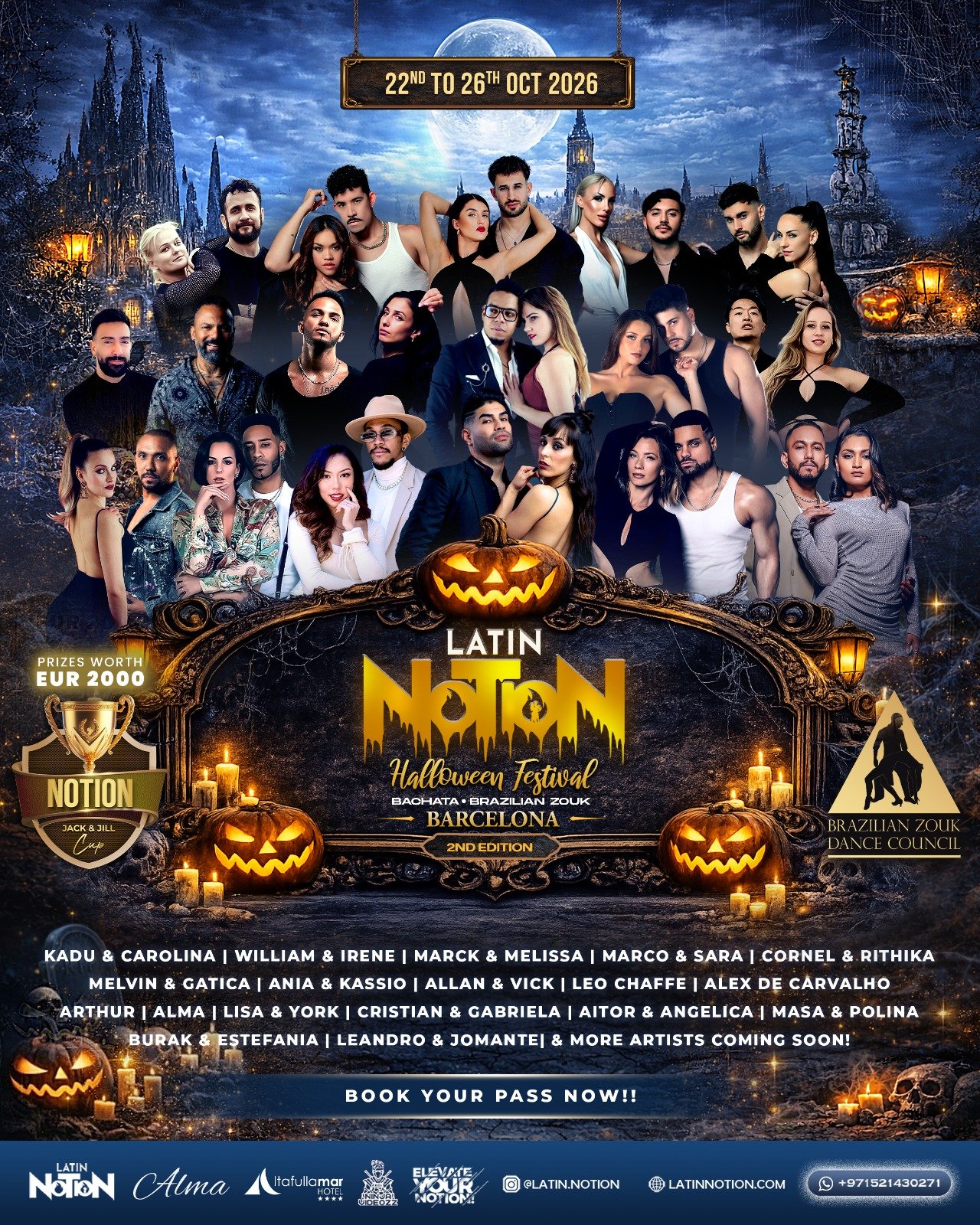 LATIN NOTION SPAIN 2026 flyer