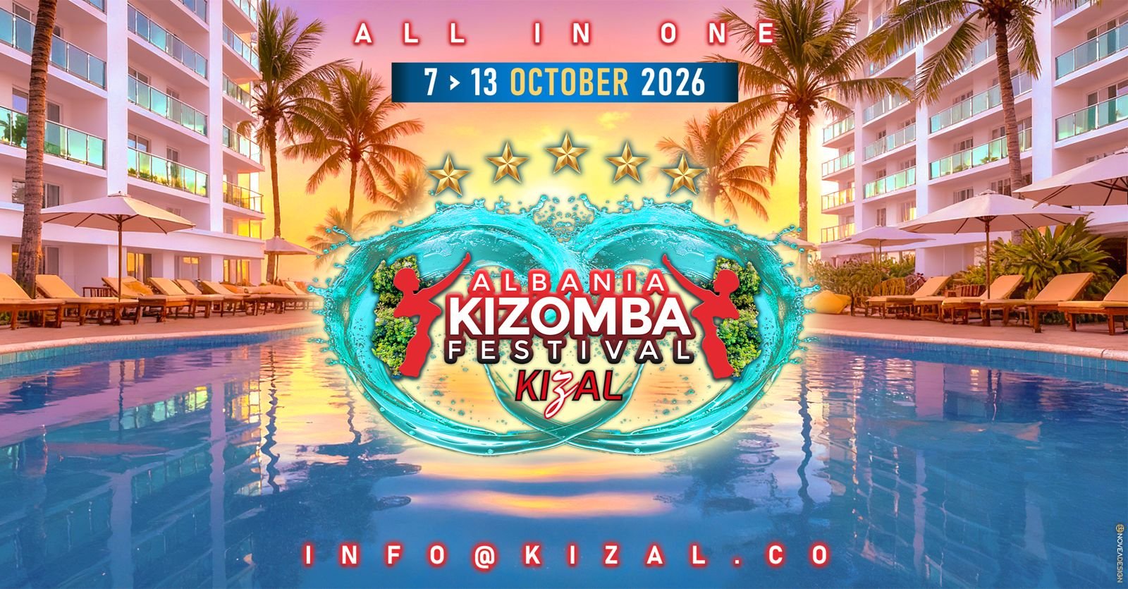 KIZAL - ALBANIA KIZOMBA FESTIVAL 2026 flyer