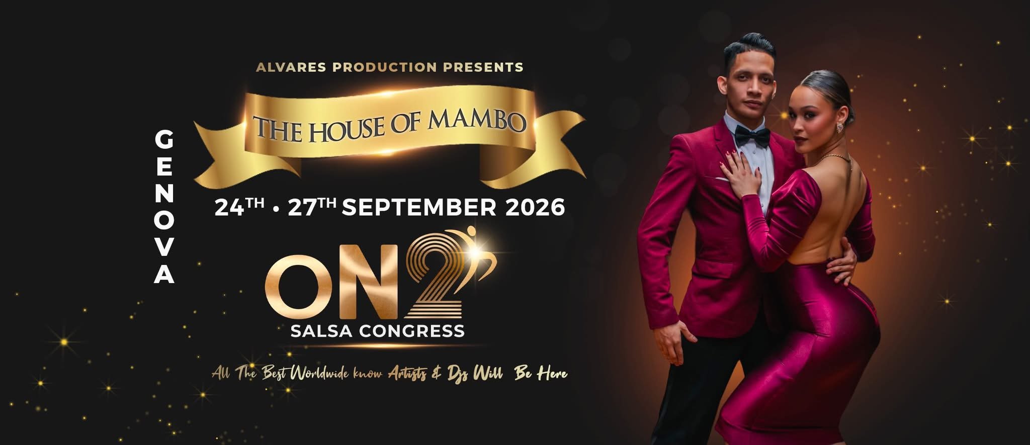 ON2 Salsa Congress 2026 (14a Edición) flyer
