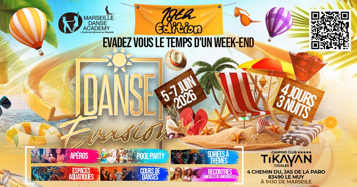 DANSE EVASION 2026 flyer