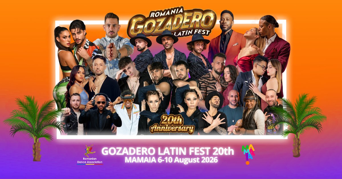 GOZADERO LATIN FEST 2026 flyer