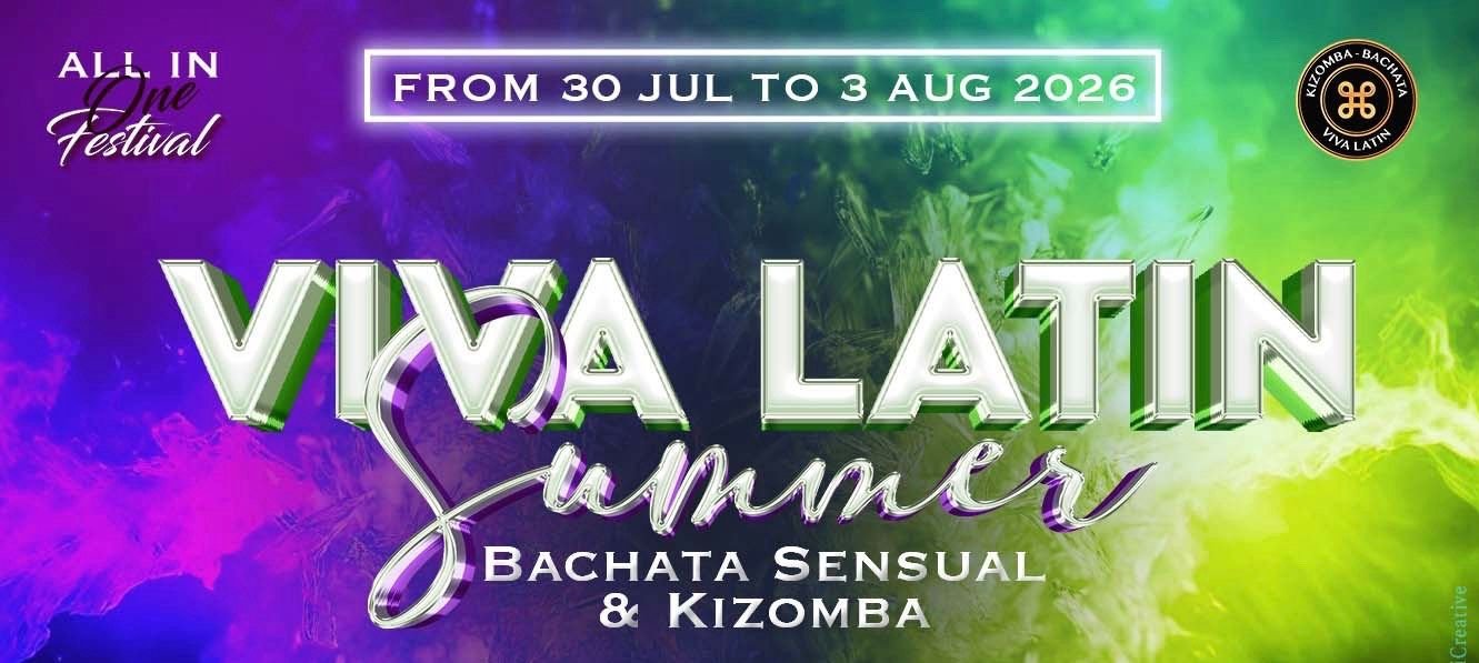 VIVA LATIN SUMMER 2026 flyer