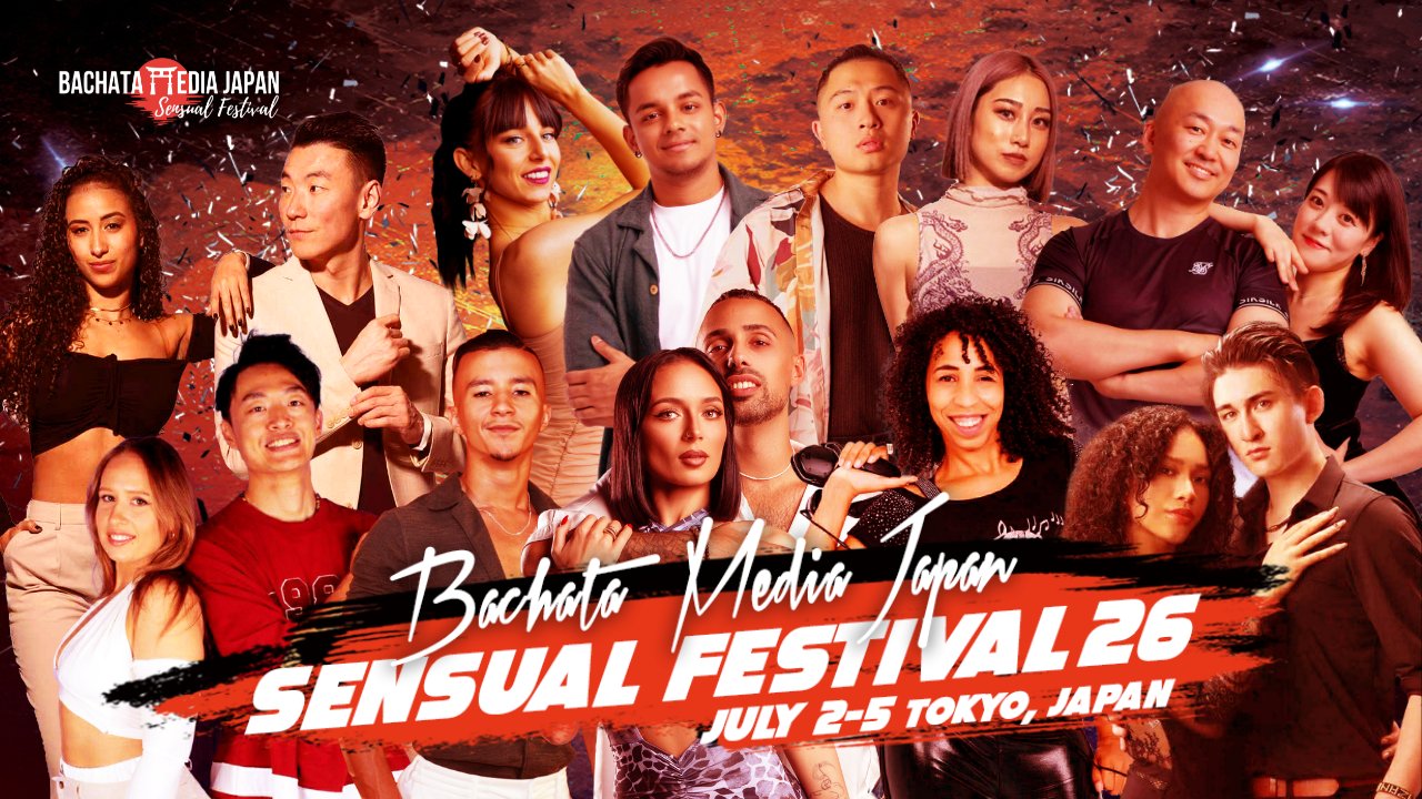 (JAPAN) BMJ Sensual Festival 2026 Tokyo flyer