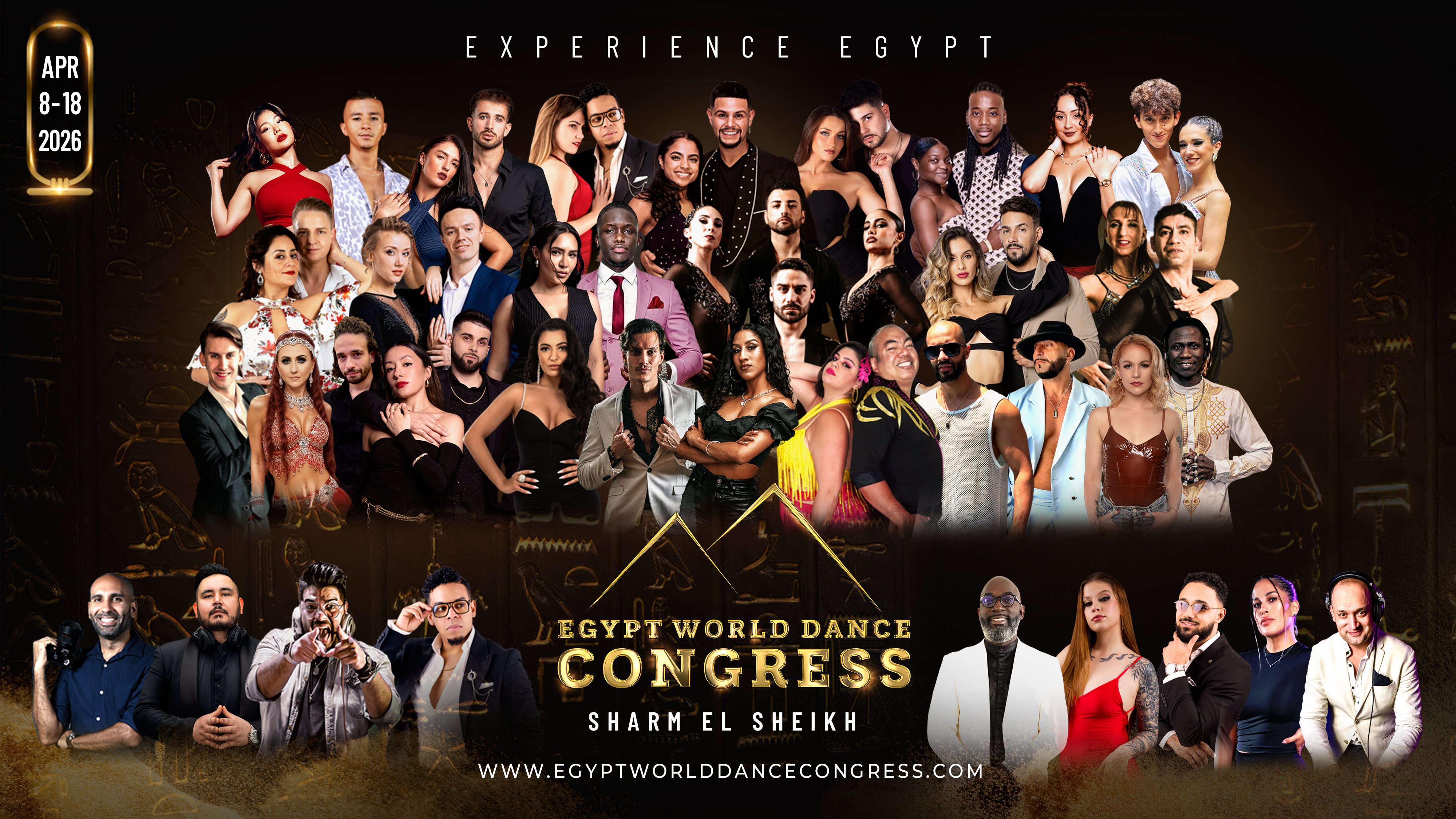 Egypt World Dance Congress 2027 flyer