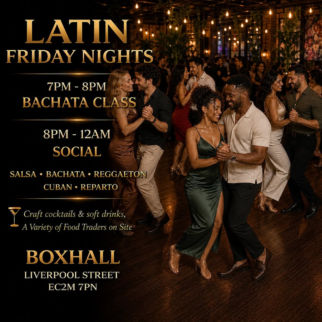 Friday Latin Nights flyer