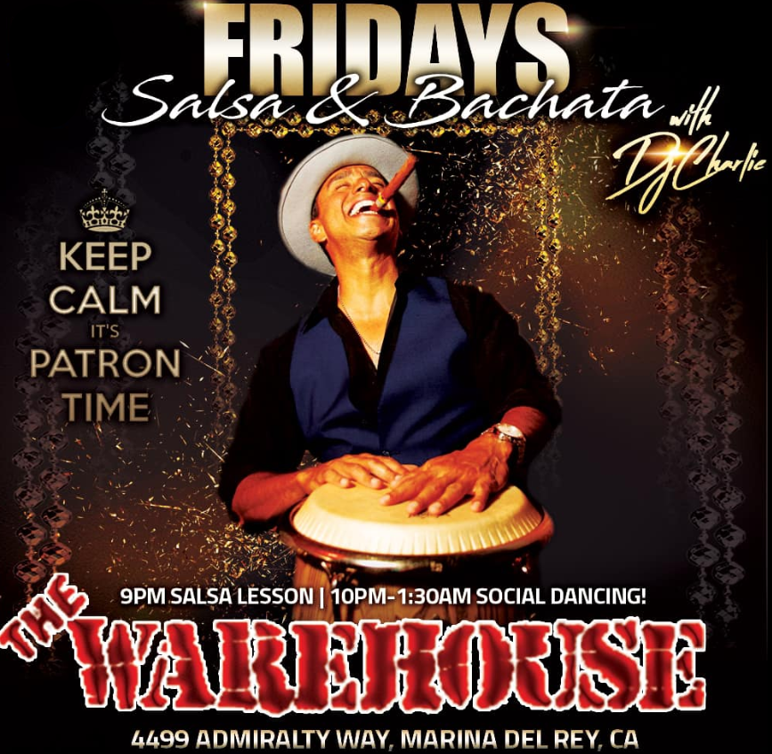 Salsa Night at The Warehouse flyer