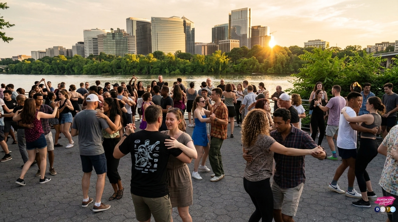Dancing On The Waterfront flyer