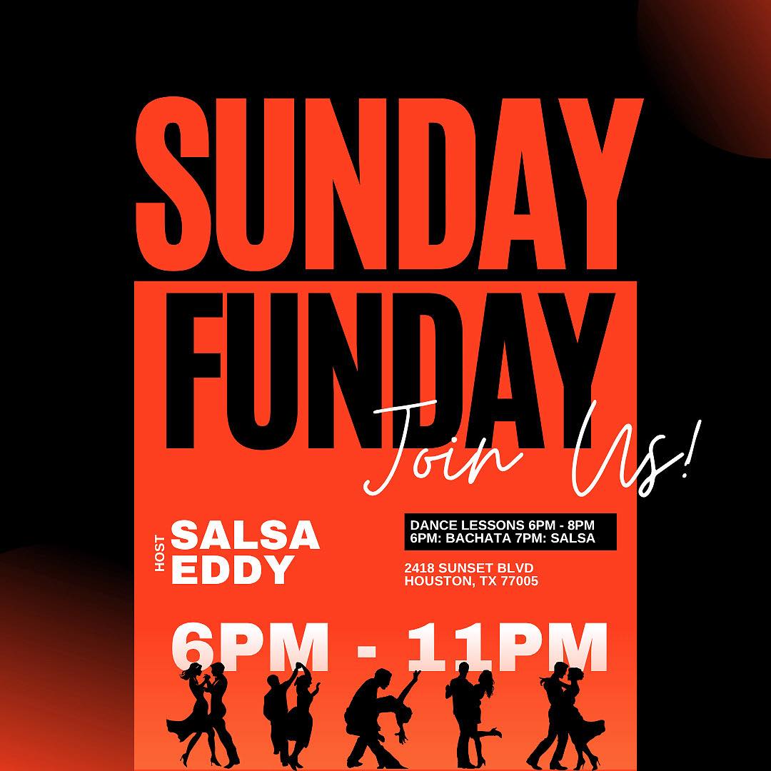 Bachata & Salsa Lessons and Social at Simone On Sunset flyer