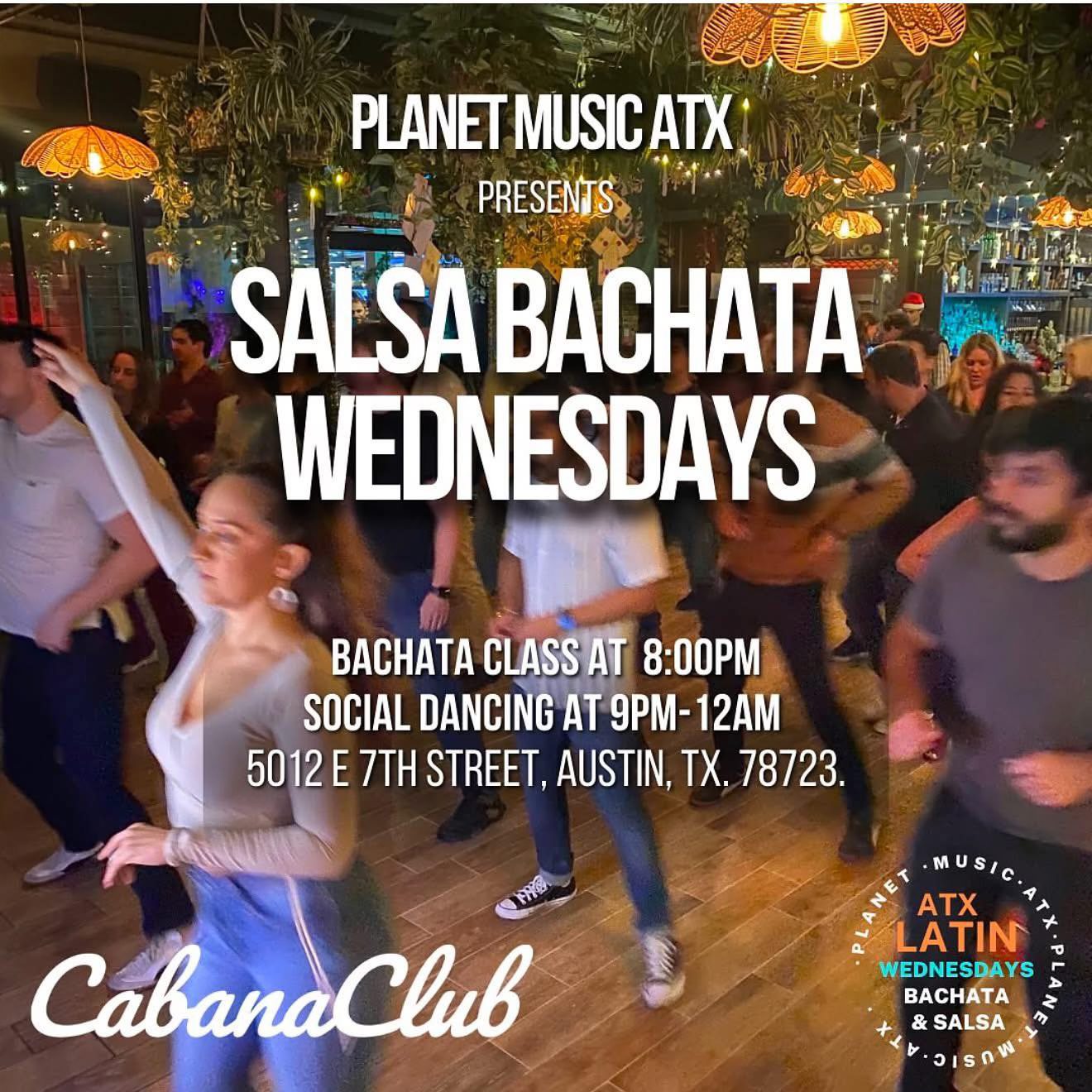 Salsa Bachata Wednesdays flyer