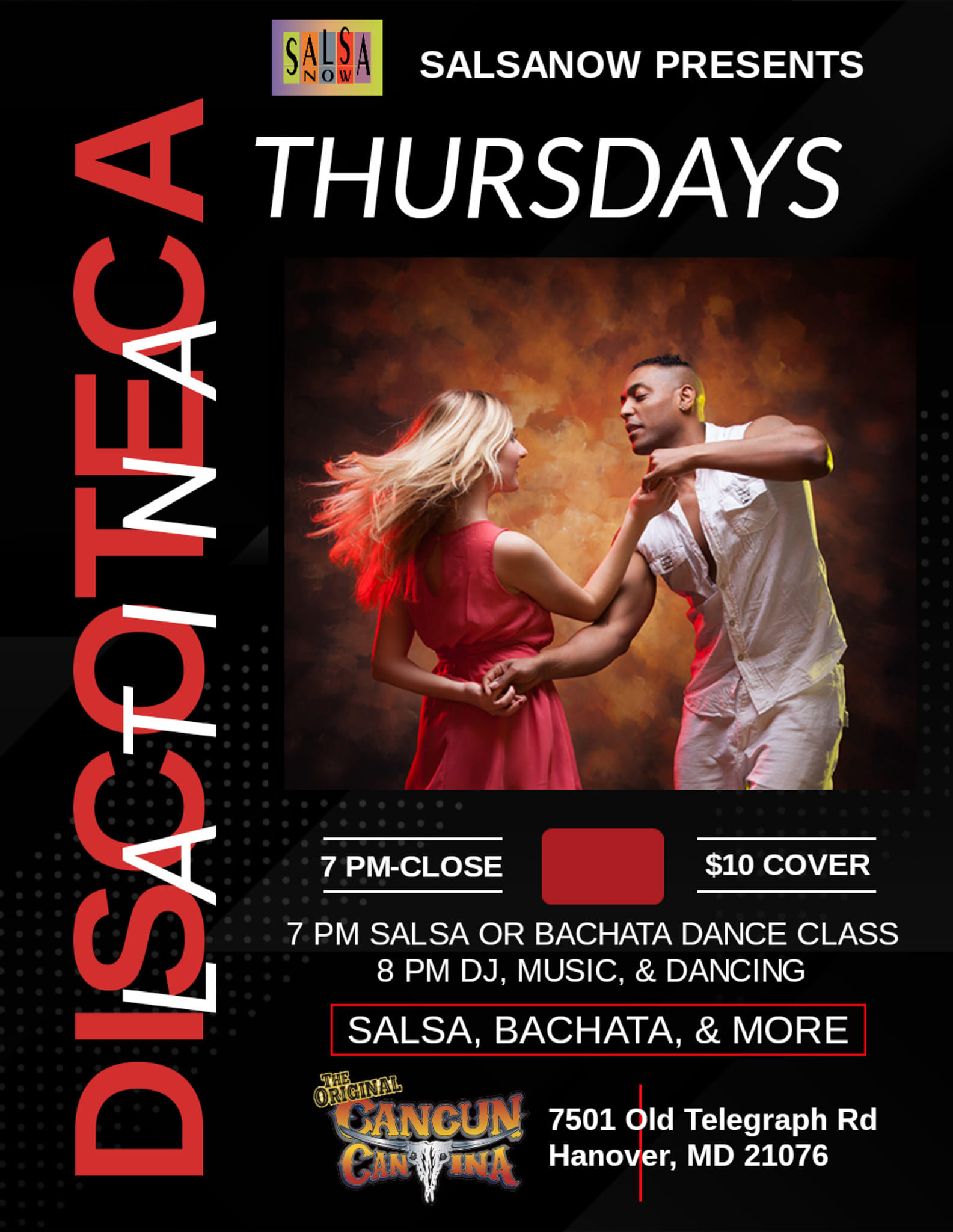 Discoteca Latina Thursdays flyer