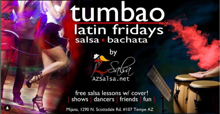 TUMBAO Fridays at Mijanas flyer