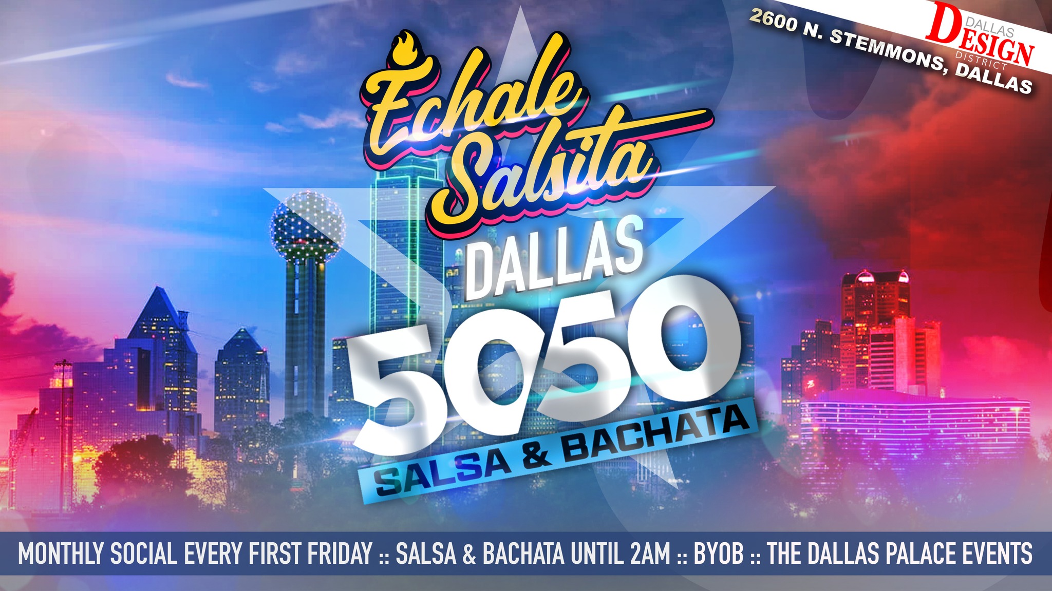 Echale Salsita Dallas flyer