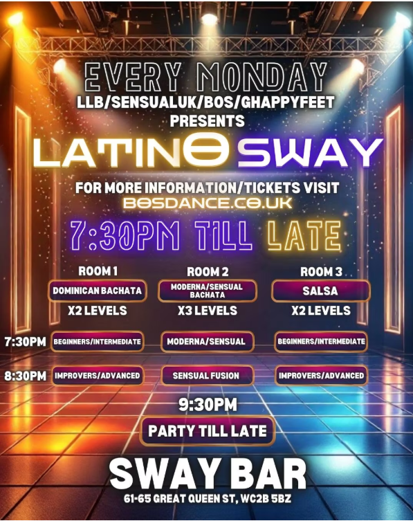 Latino Sway flyer
