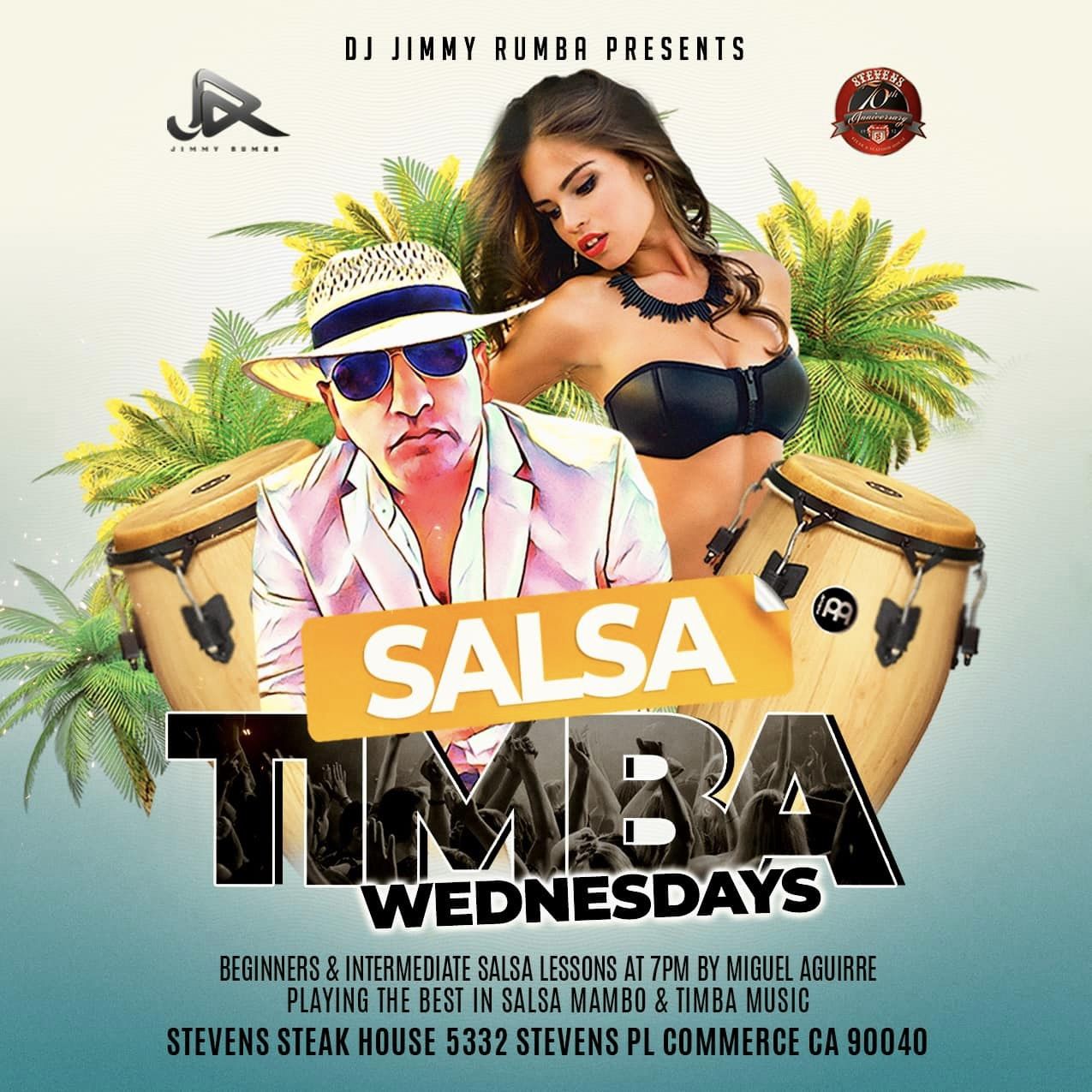 Salsa Timba Wednesdays flyer